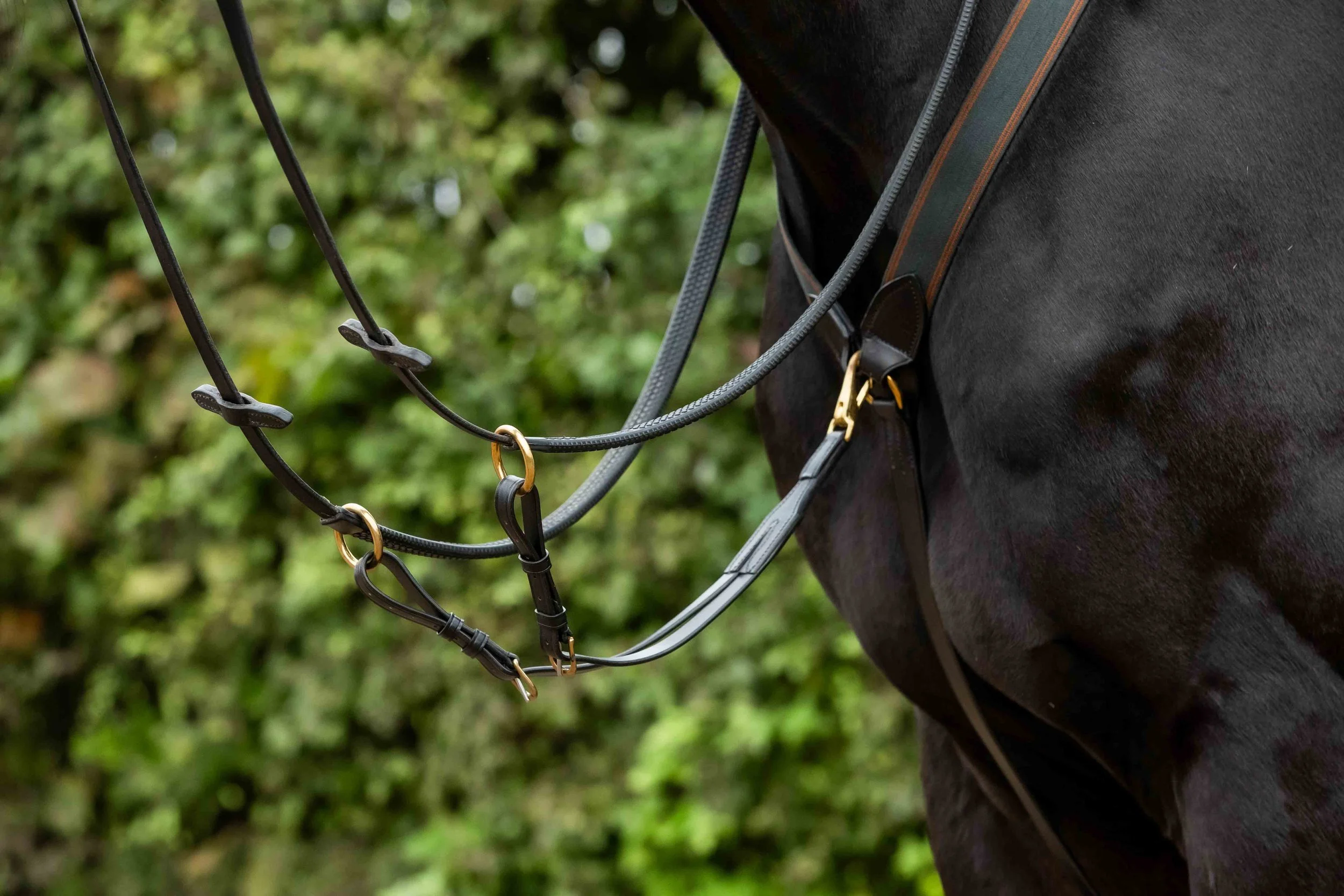 Reinforced Adjustable Running Martingale Attachment