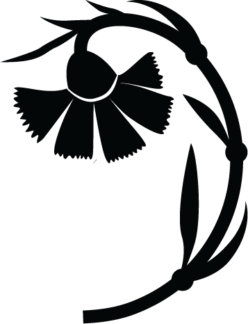 Silhouette of a dragon's head with detailed scales and sharp features.