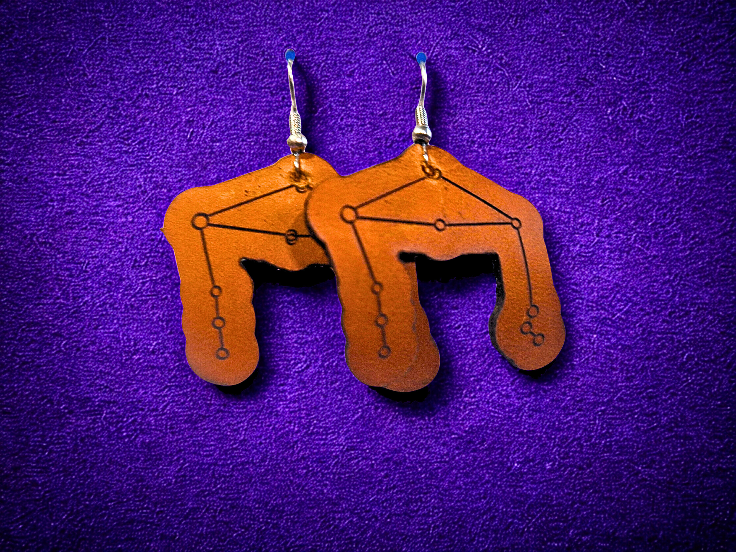 Libra Constellation Earring Set