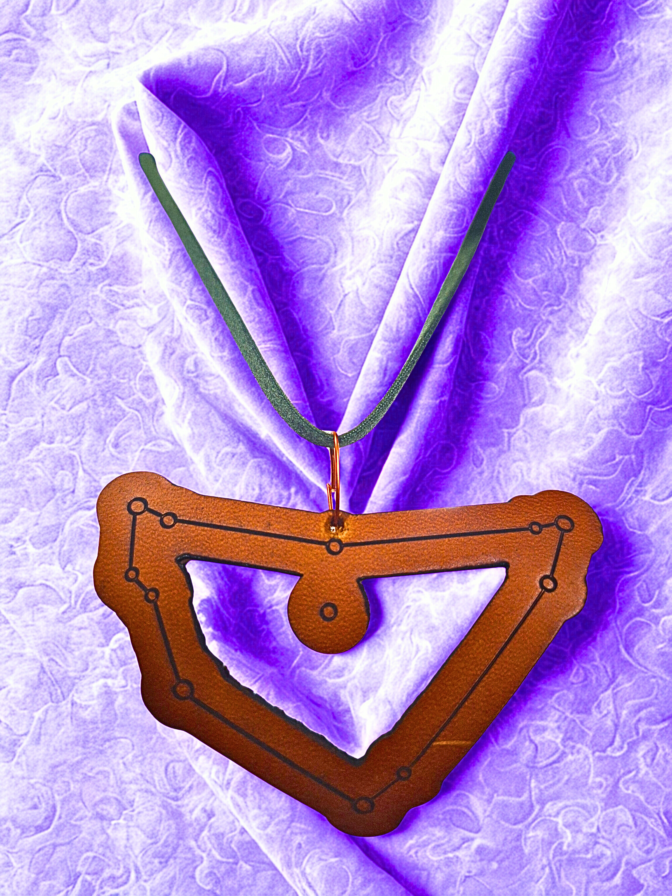 Capricorn Constellation Zodiac Pendant