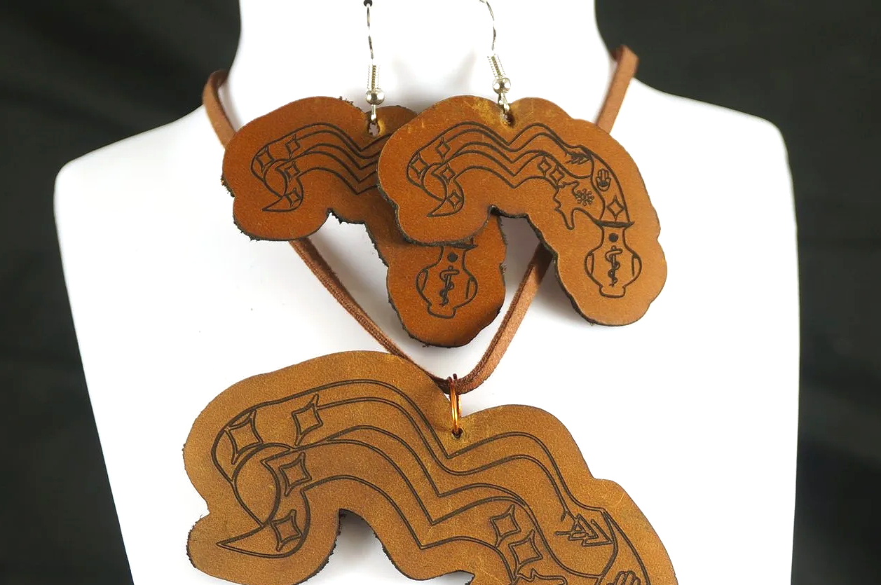 Aquarius Zodiac Earring Set