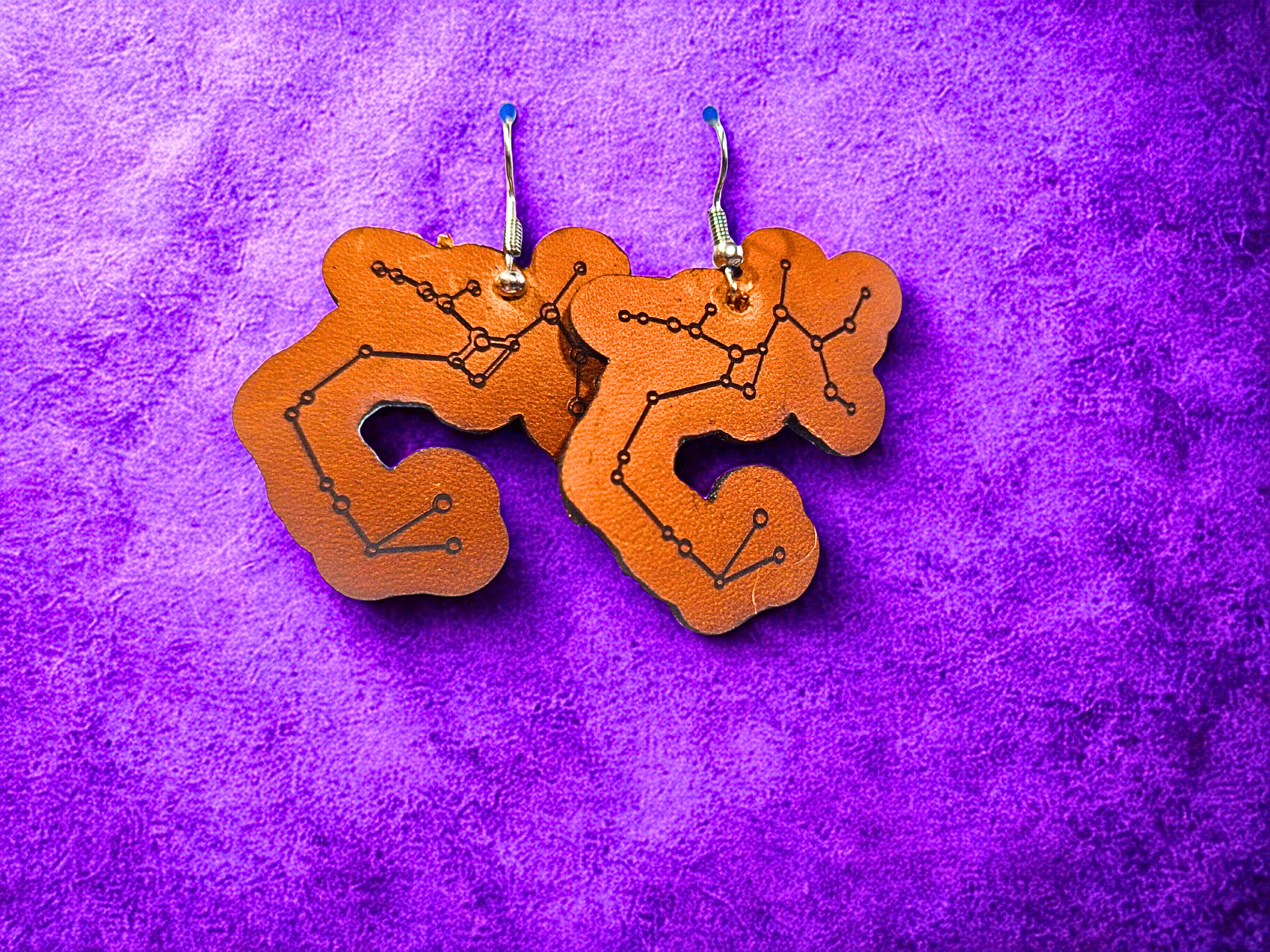 Sagittarius Constellation Earring Set