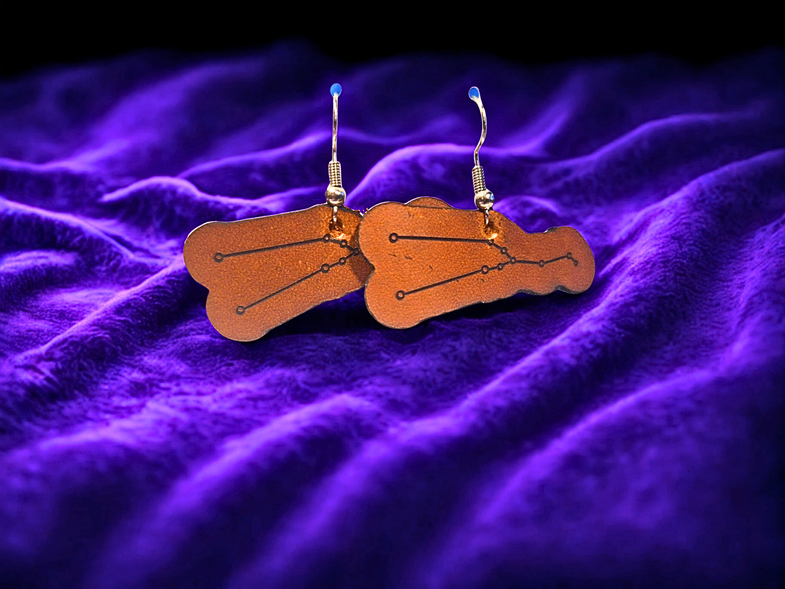 Aries Constellation Earring Set