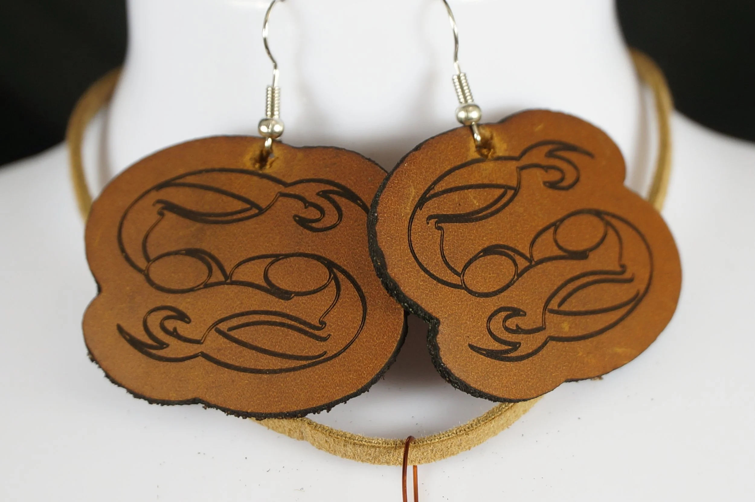 Cancer Zodiac Earring Set