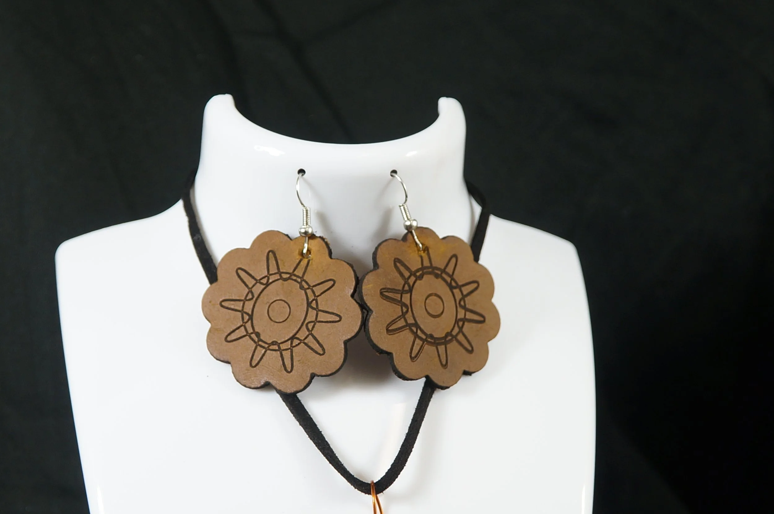 Sun Planetary Earring Set