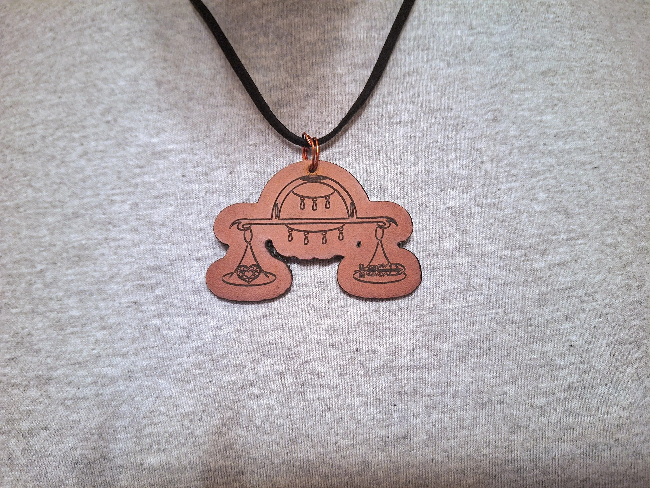 Libra Zodiac Pendant