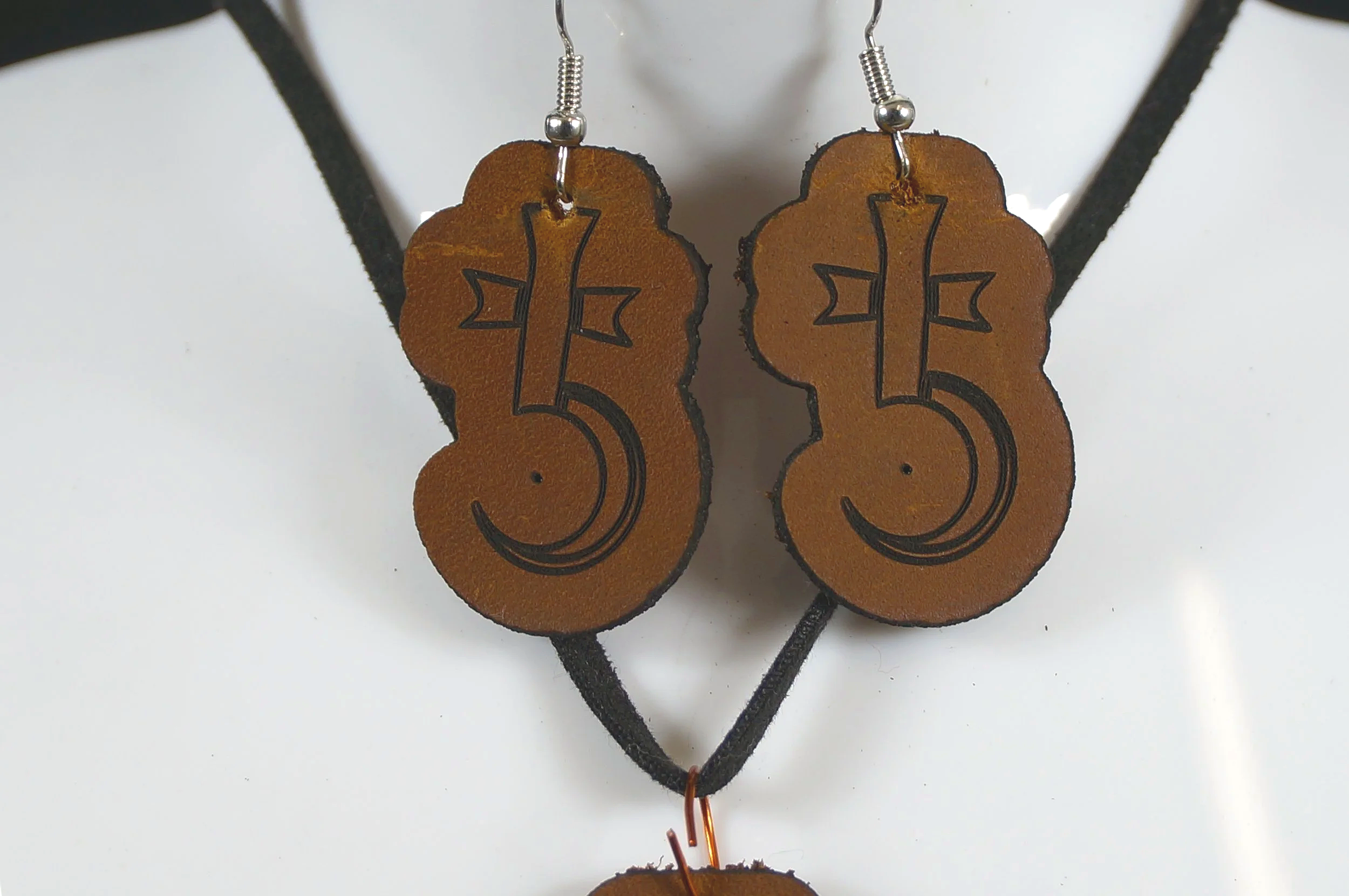 Saturn Planetary Earring Set