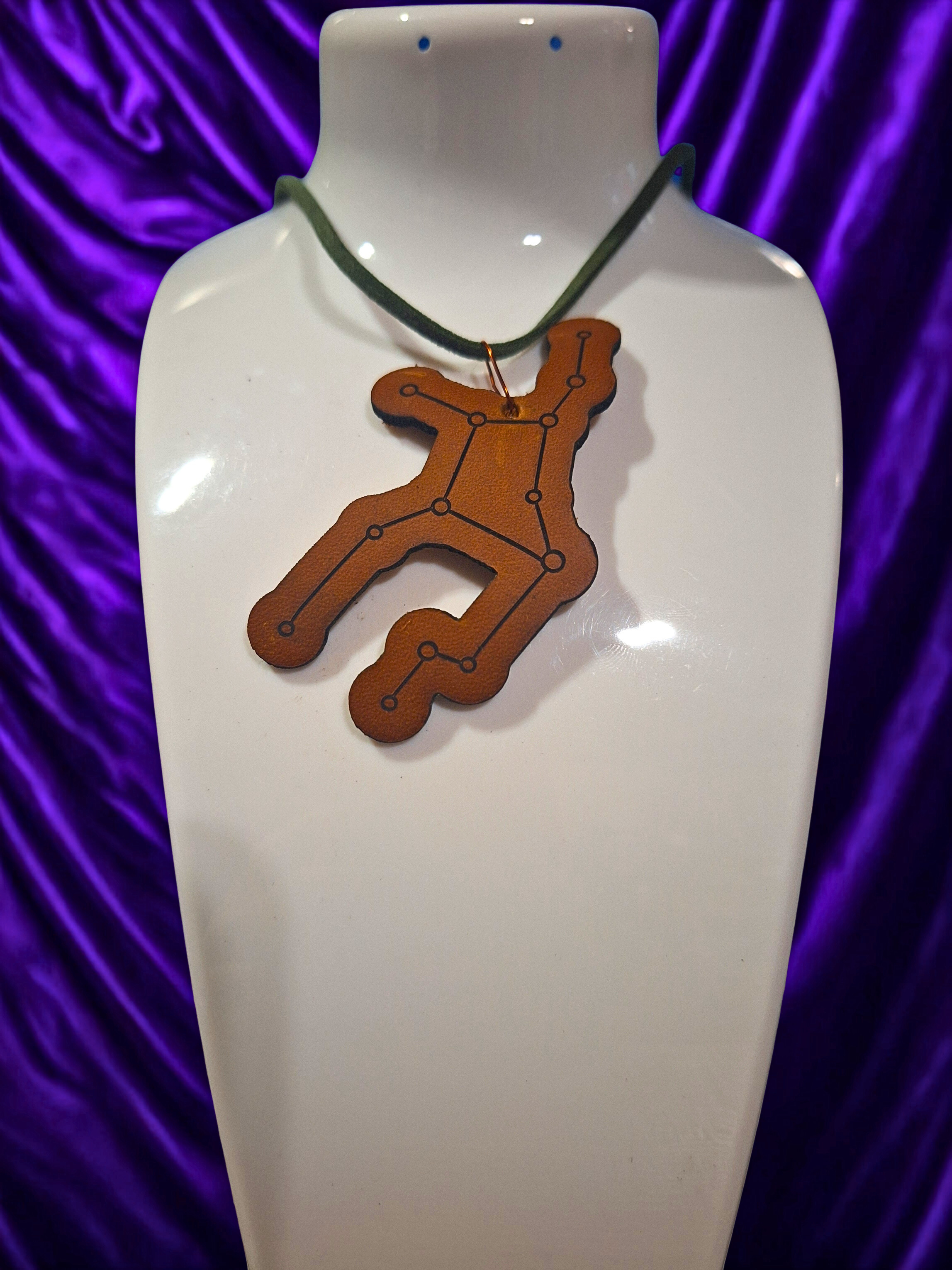 Virgo Constellation Zodiac Pendant