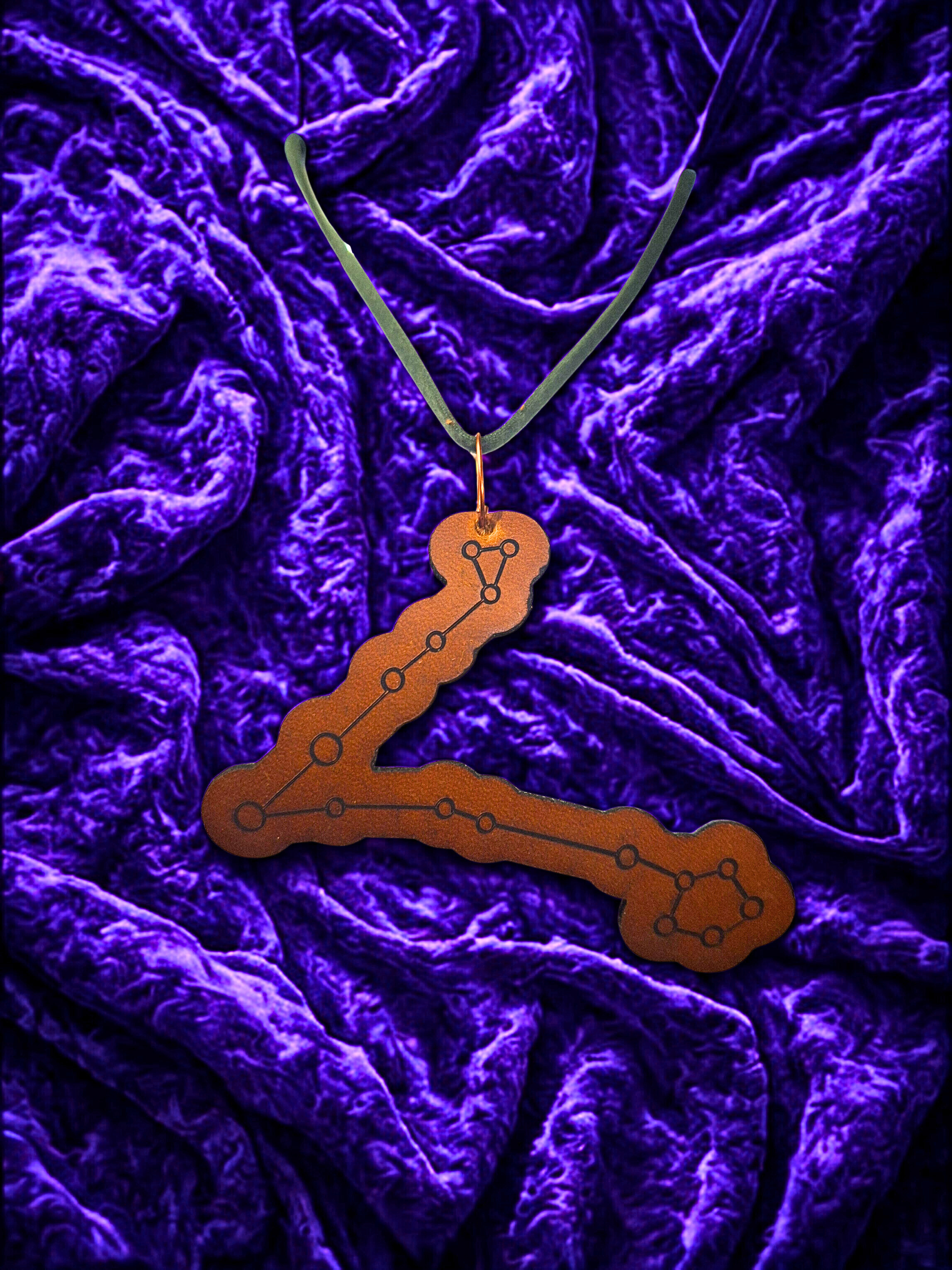 Pisces Constellation Zodiac Pendant