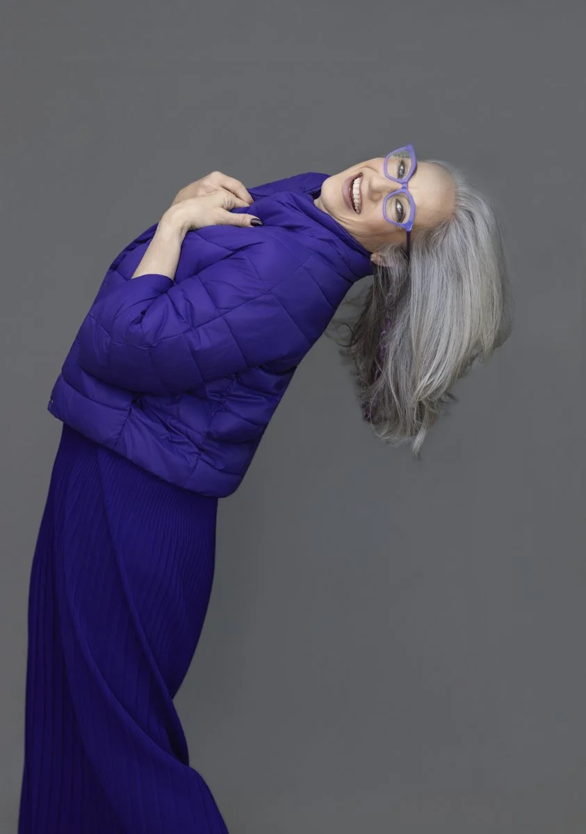 Wendy Hutter Purple Dress