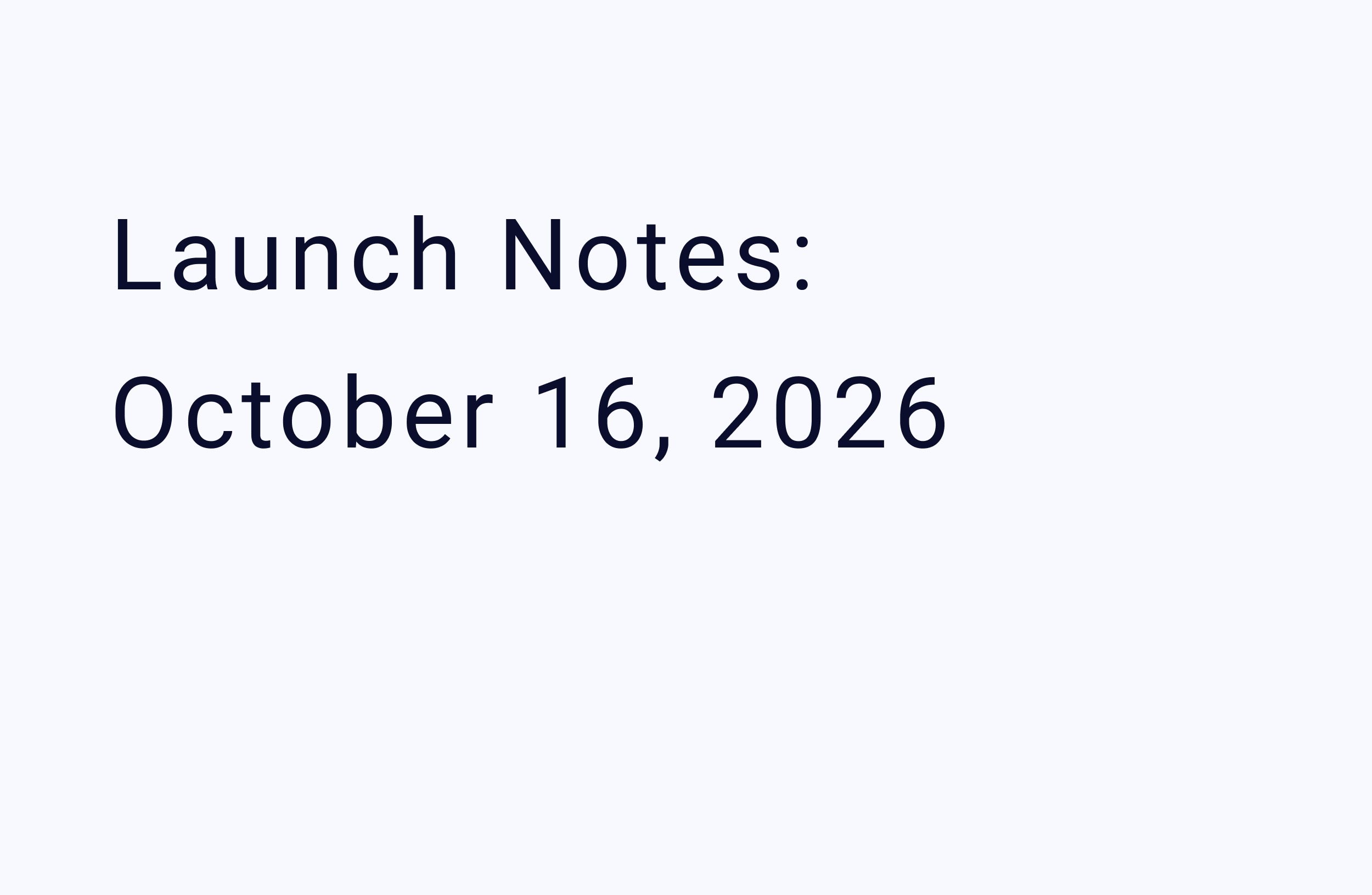 Clubspot Launch Notes – October 16, 2026 — Clubspot Blog