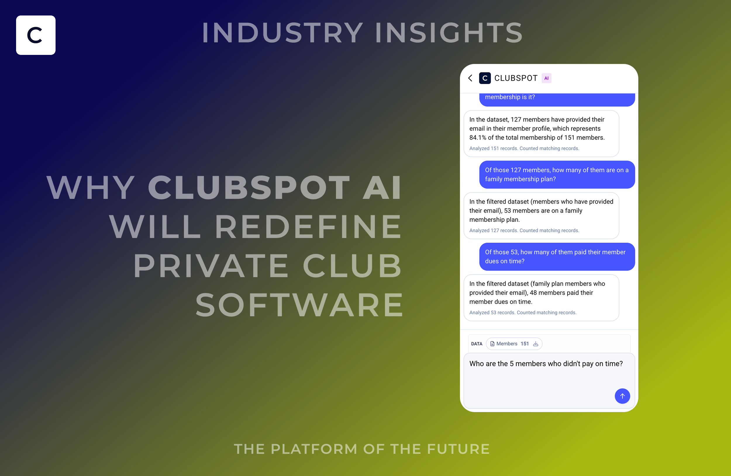 Why Clubspot AI Will Redefine Private Club Software