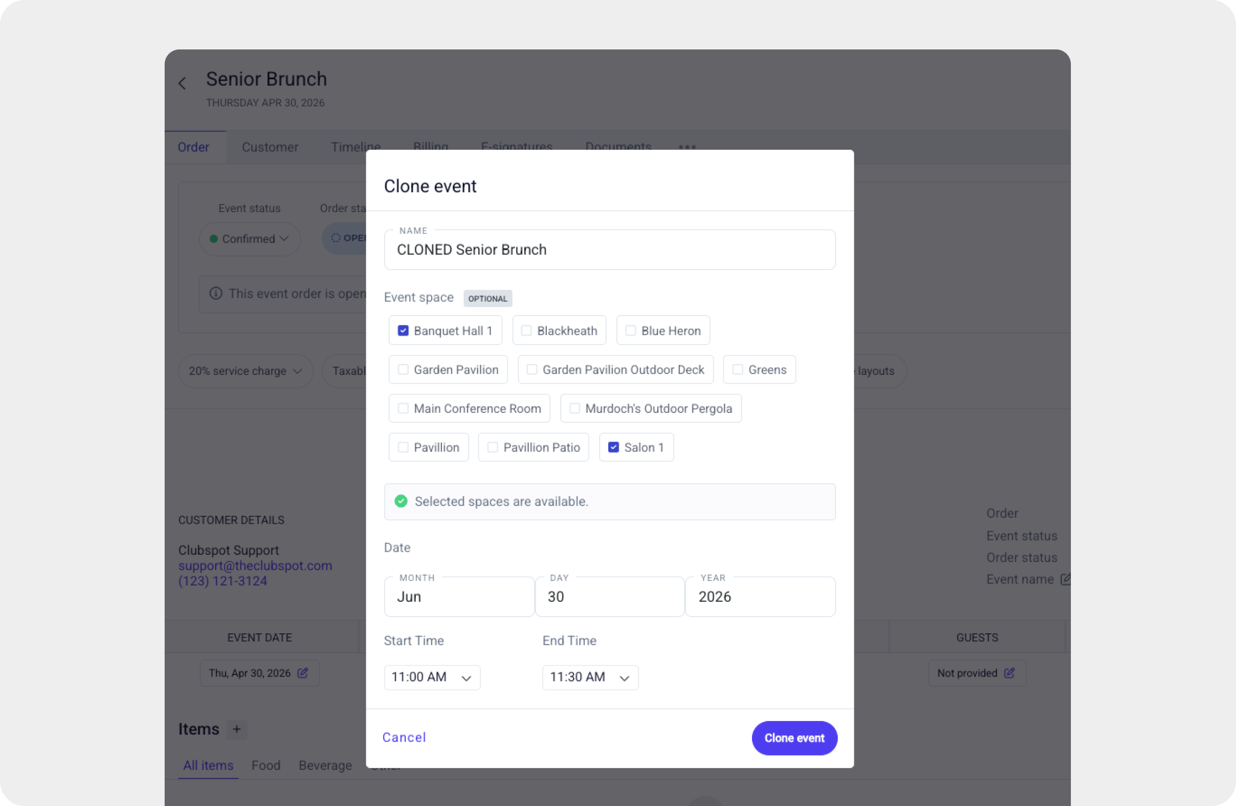 Clubspot Product Updates: May 4 — 15, 2026
