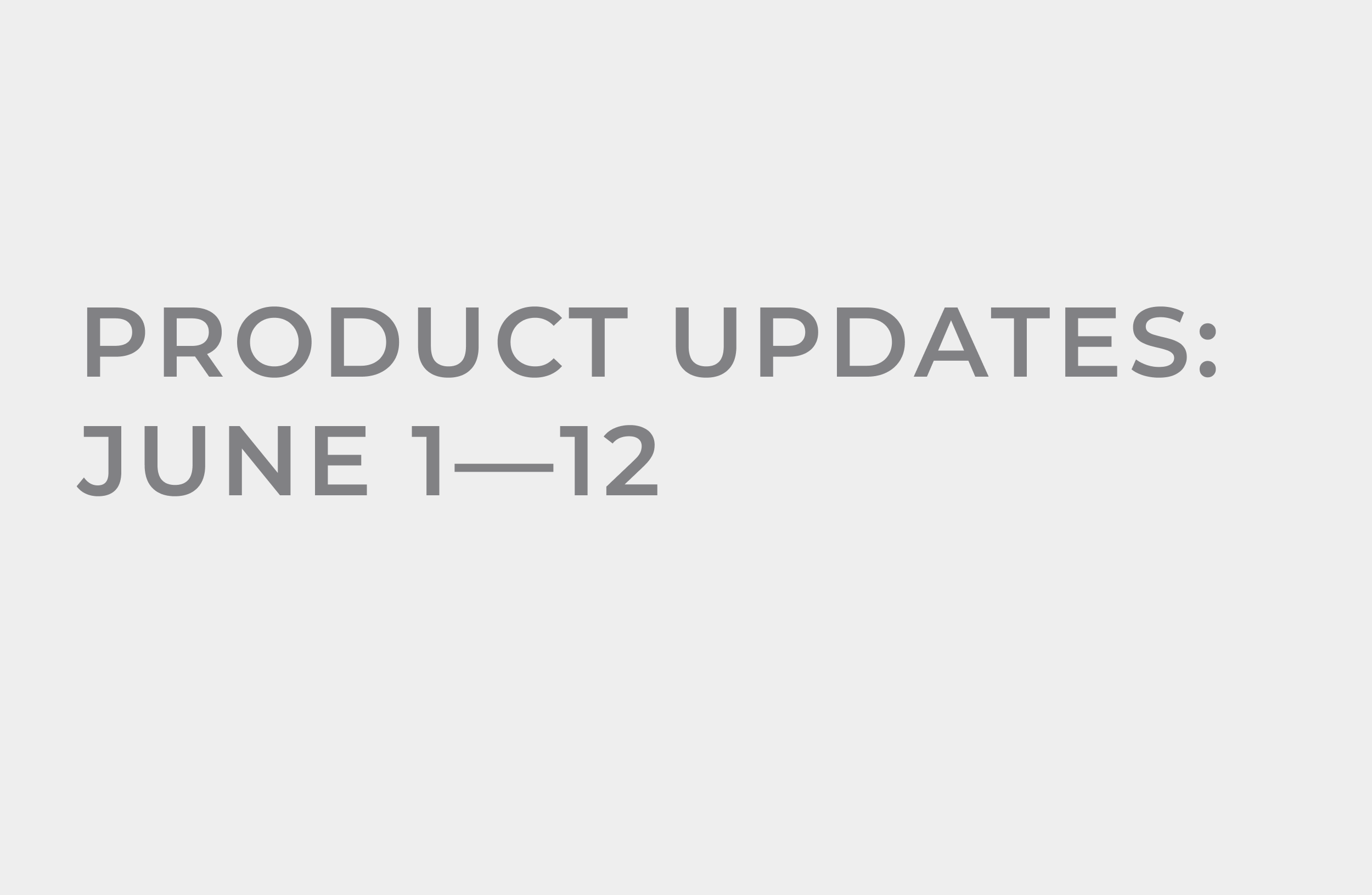 Clubspot Product Updates: June 1 – 12