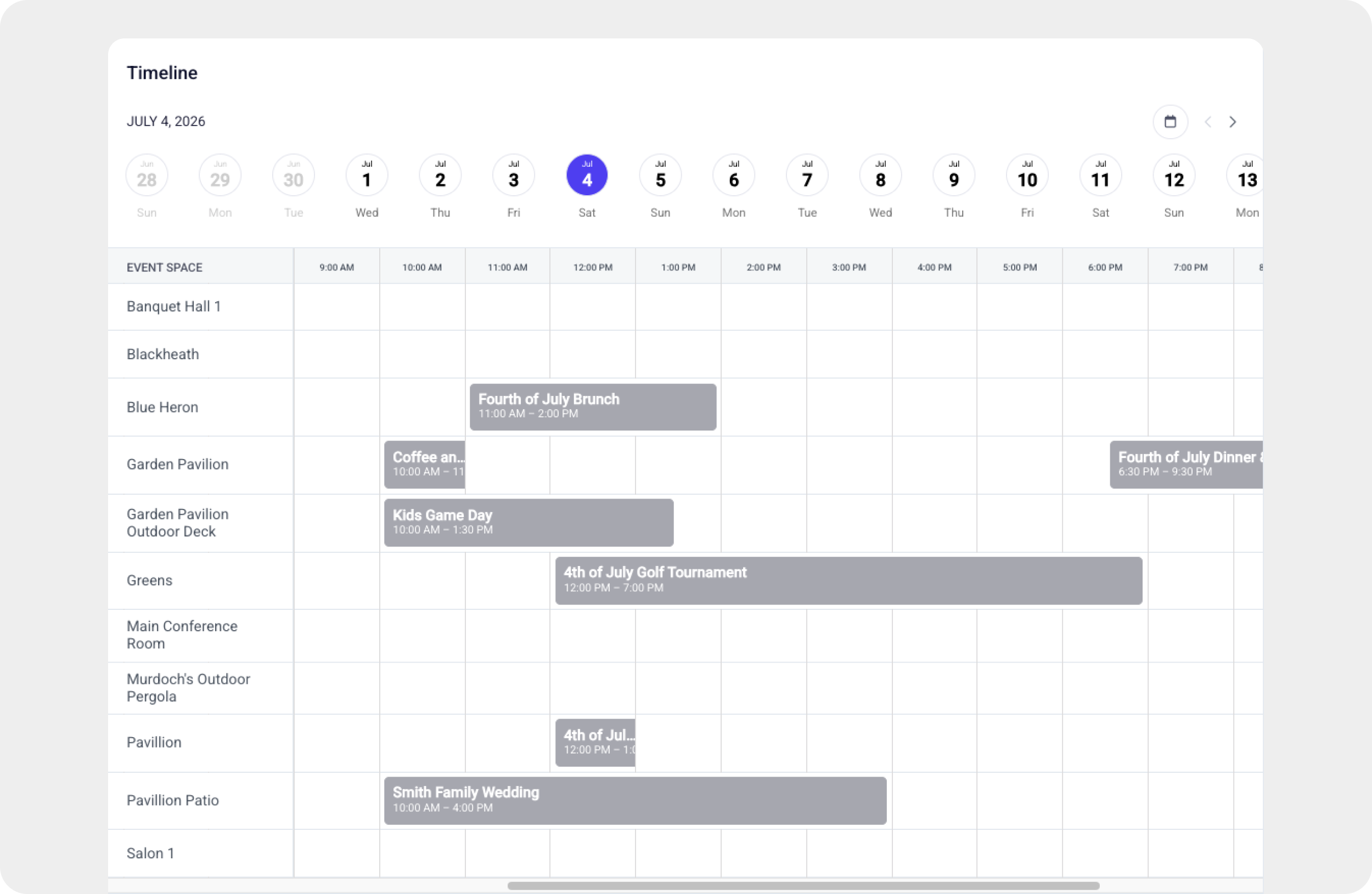 Software Built for Saturday Morning at the Club