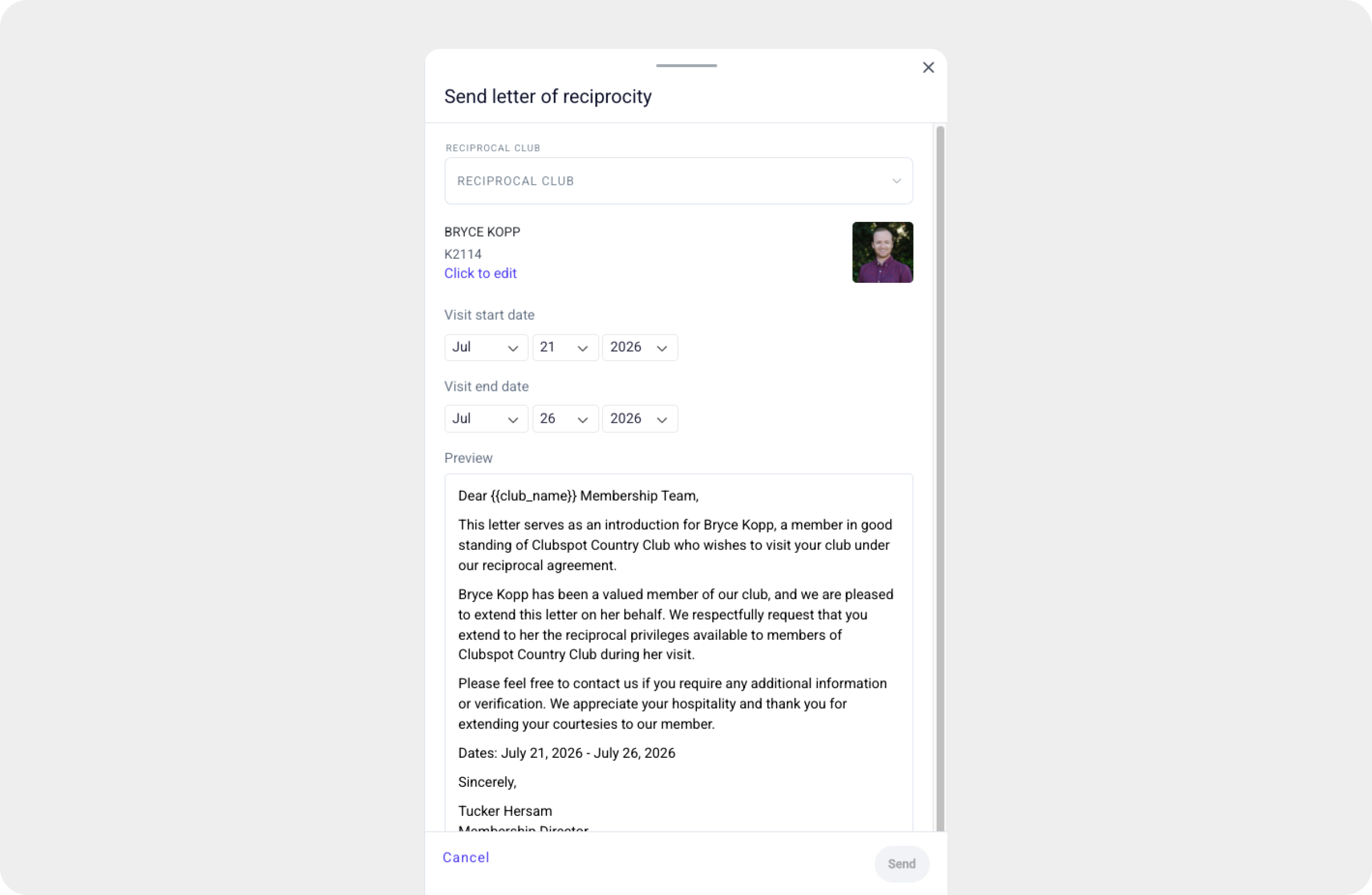 Letters of Reciprocity, Made Simple