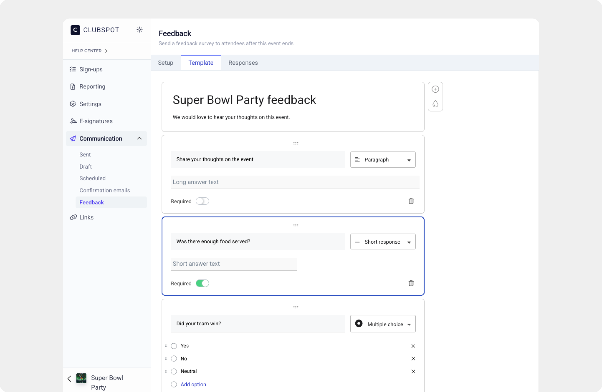 Get Better Event Feedback From Your Members
