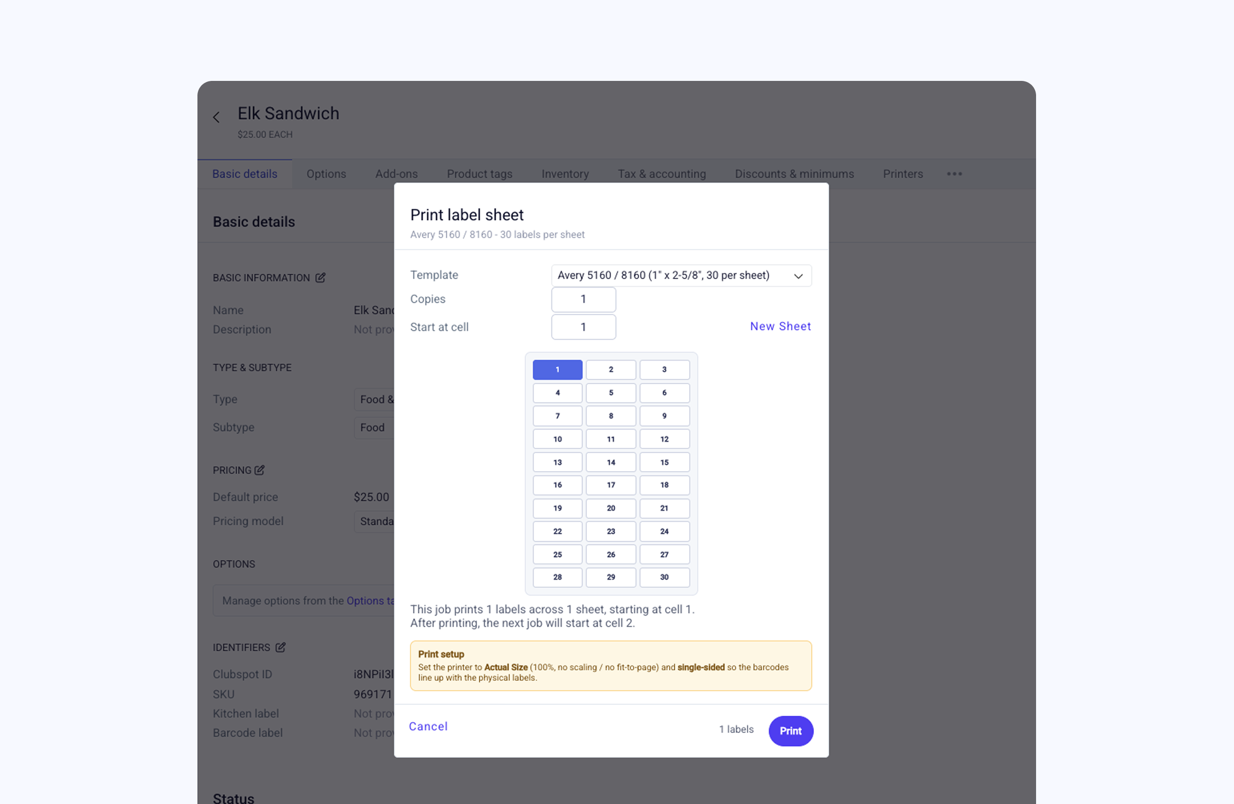 Make Barcode Printing Simpler for Your Club's Retail Operations