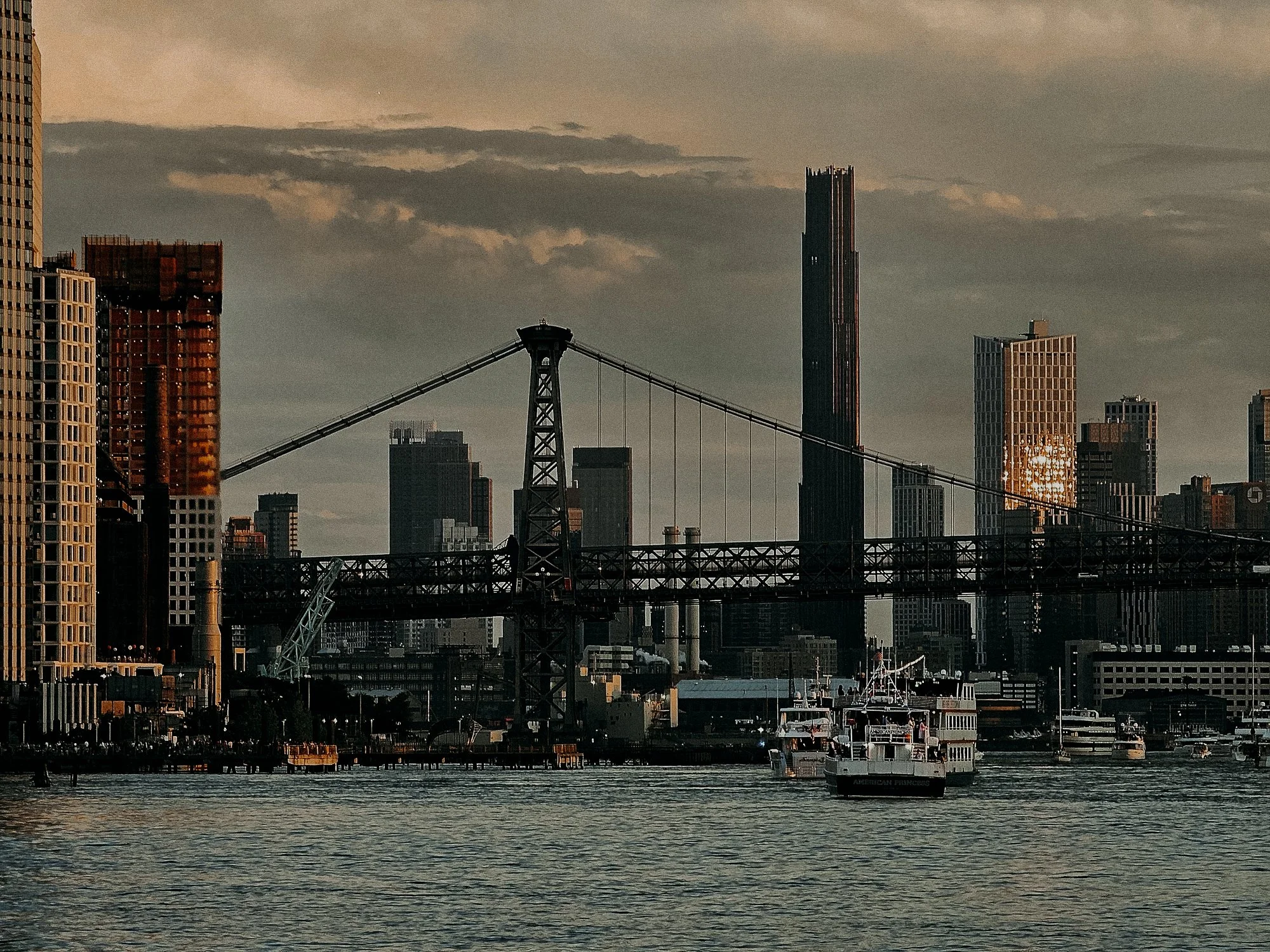Take in the downtown Brooklyn skyline