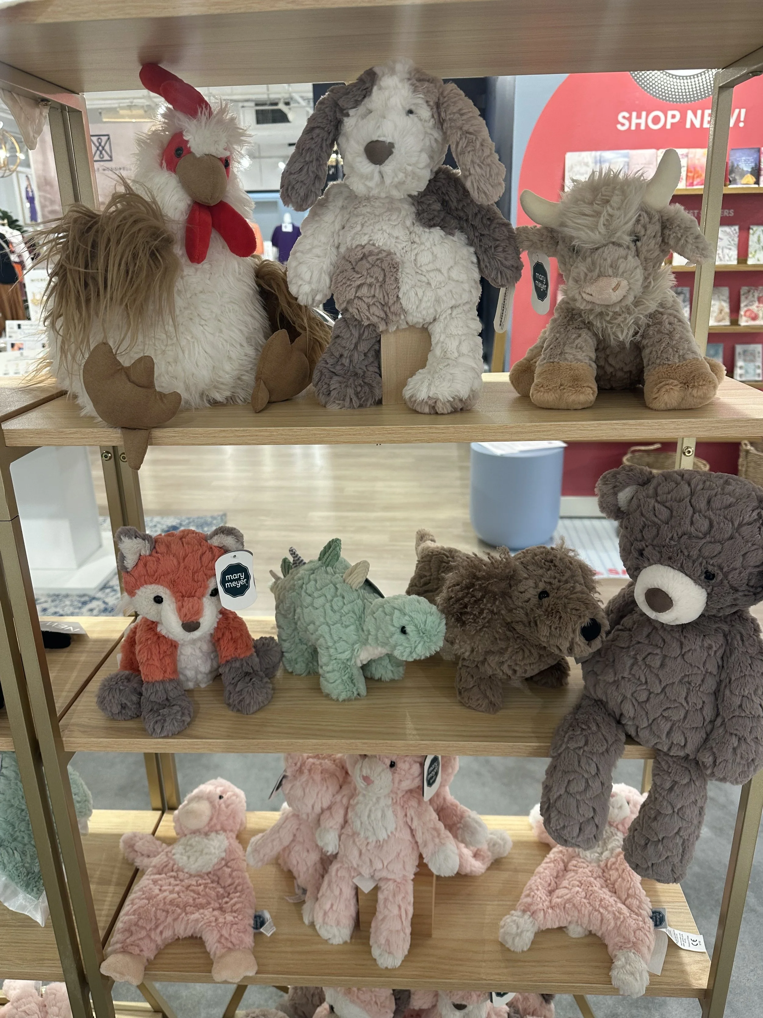 A sweet selection of Mary Meyer stuffed animals for little ones to cherish!