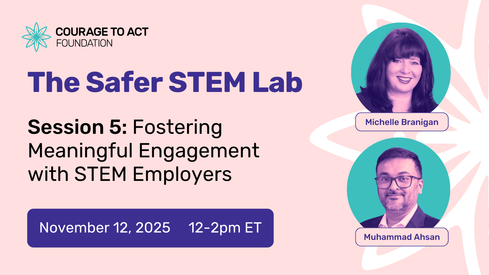 The Safer STEM Lab Session 5: Fostering Meaningful Engagement with STEM Employers