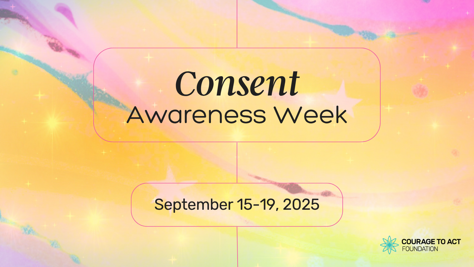 An abstract illustration of a starry sky in yellow and orange tones