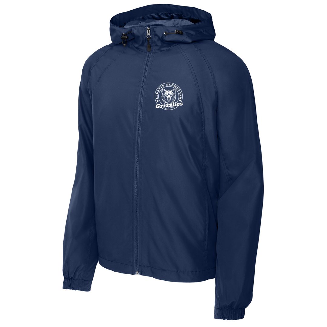 Adult Unisex Embroidered Hooded Jacket