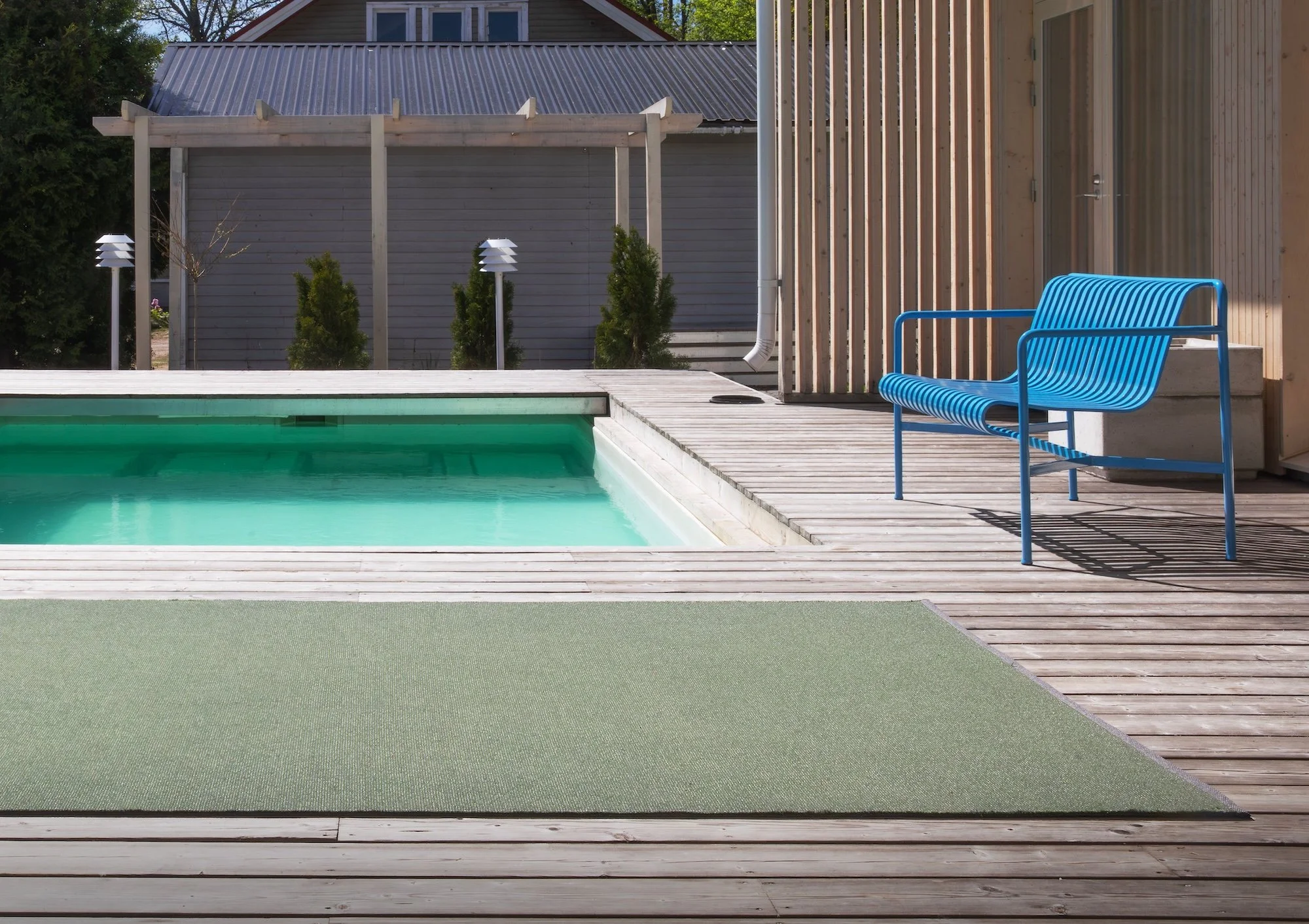 Ground IN/OUT 15320802 grass green-melange grey