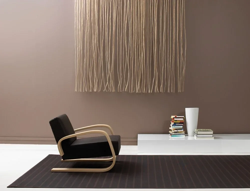 Lume art textile on the wall