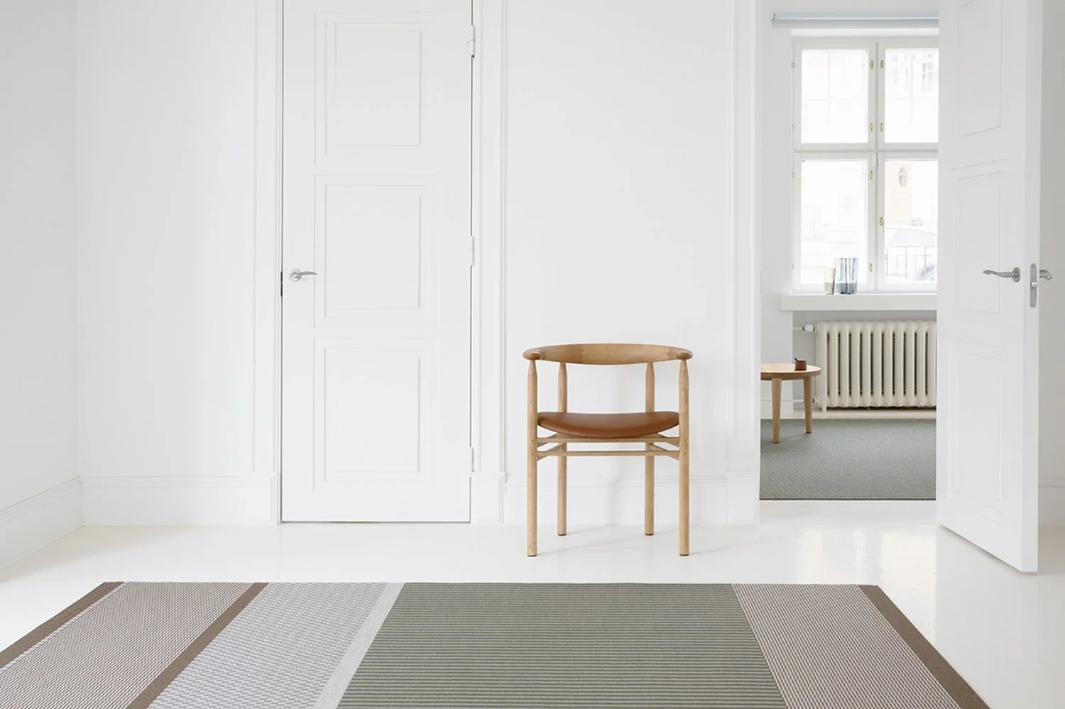 San Francisco carpet in aspen green-stone color