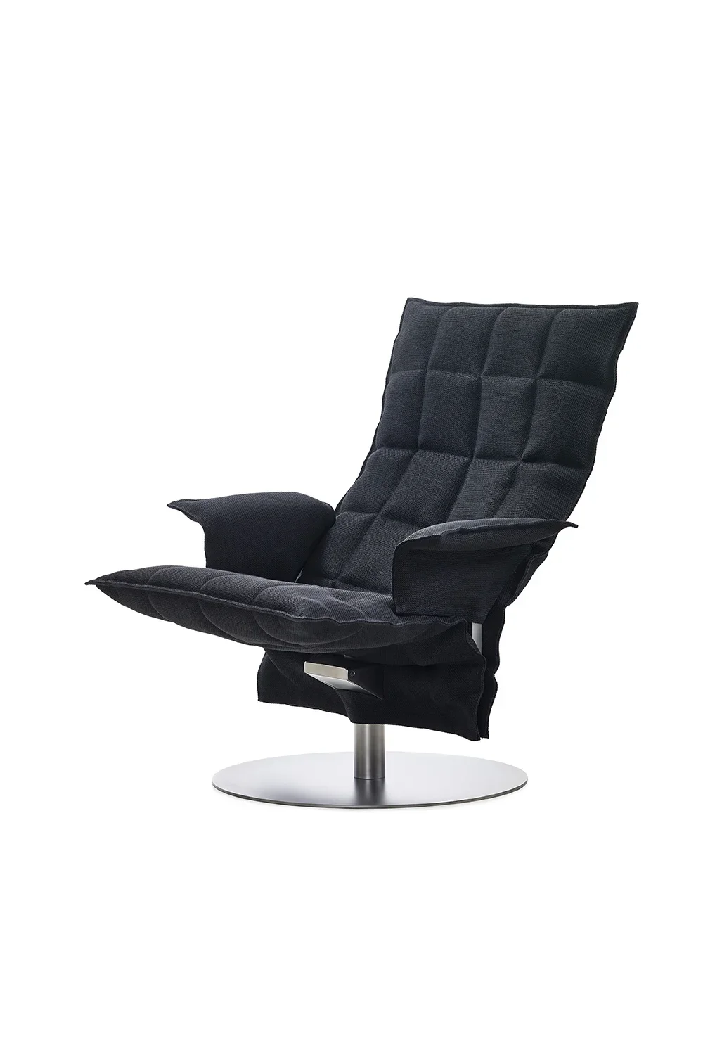 46009 Swivel k Chair with Armrests, Sand black