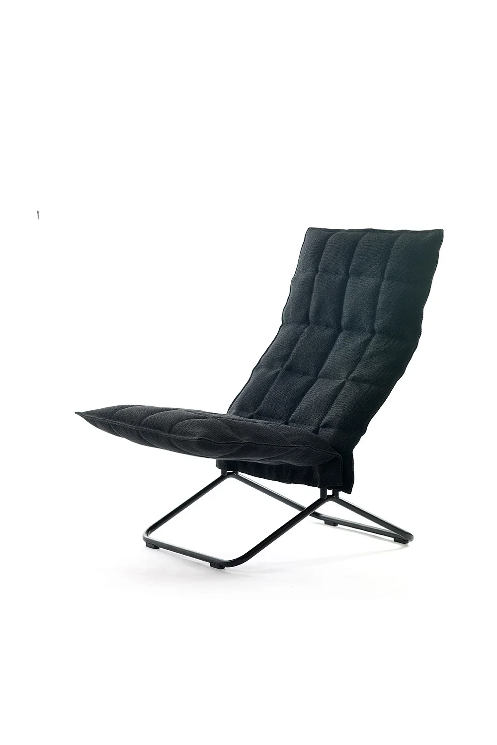 46003 Narrow k Chair, matt-black frame, Sand black