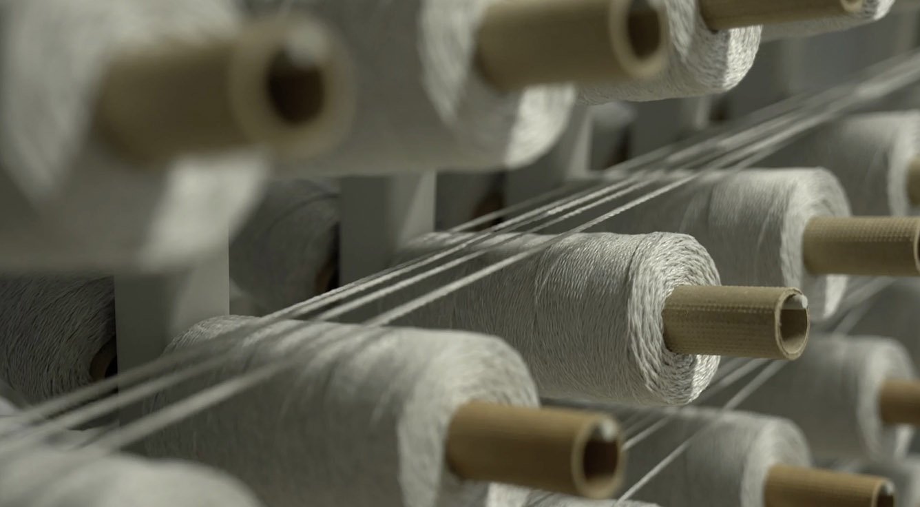 yarn-making process