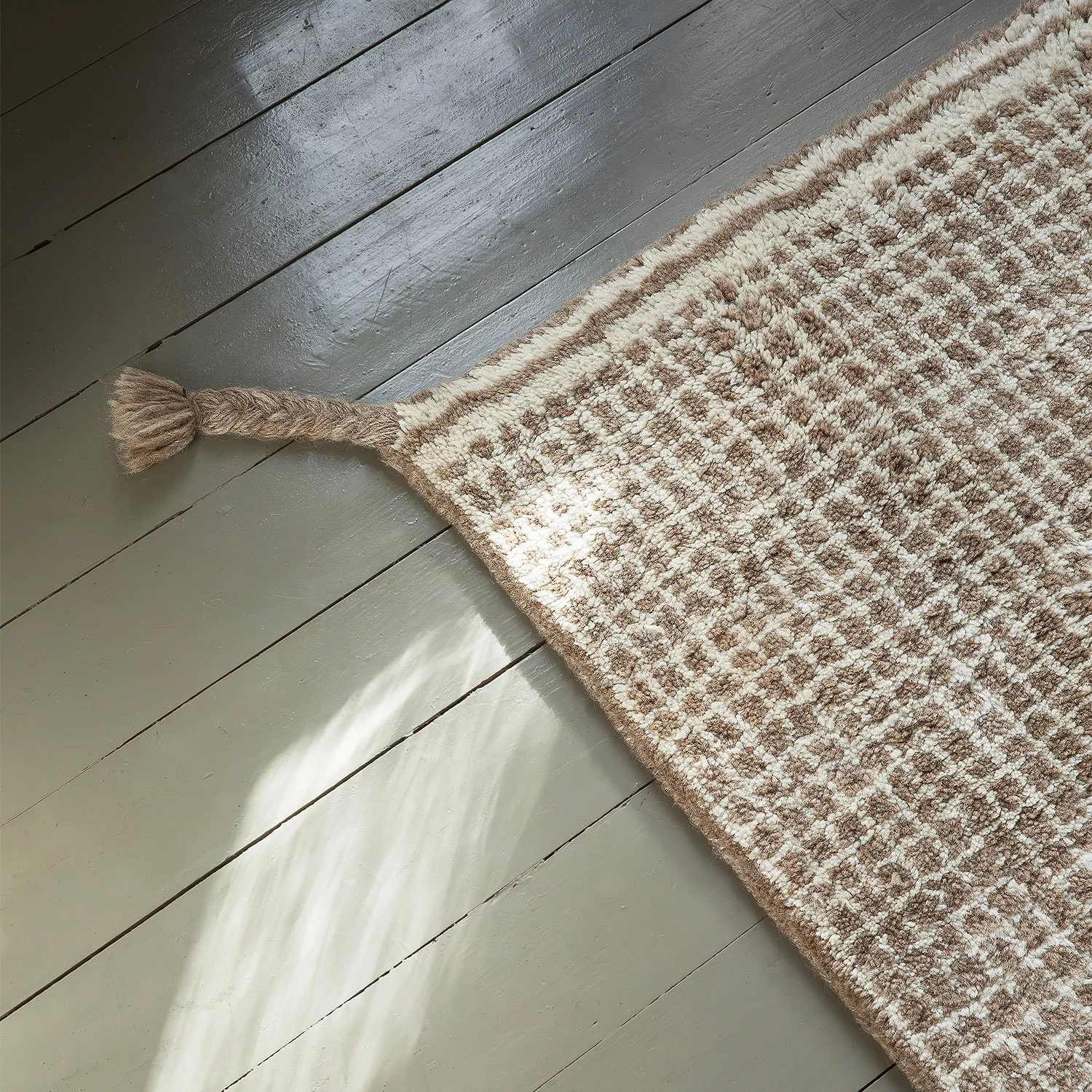Detail of Grid carpet