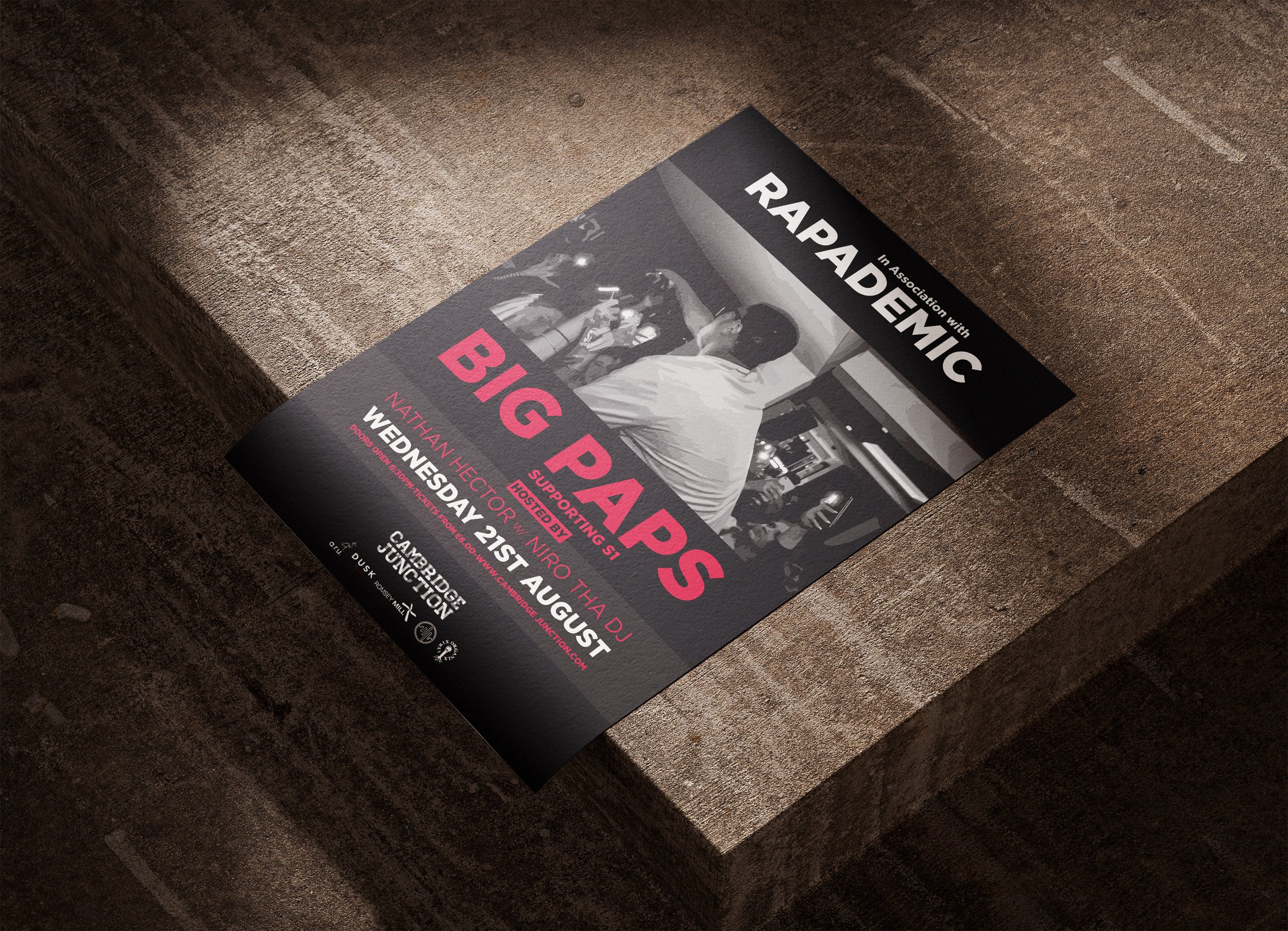 BIG PAPS - EVENT POSTERS