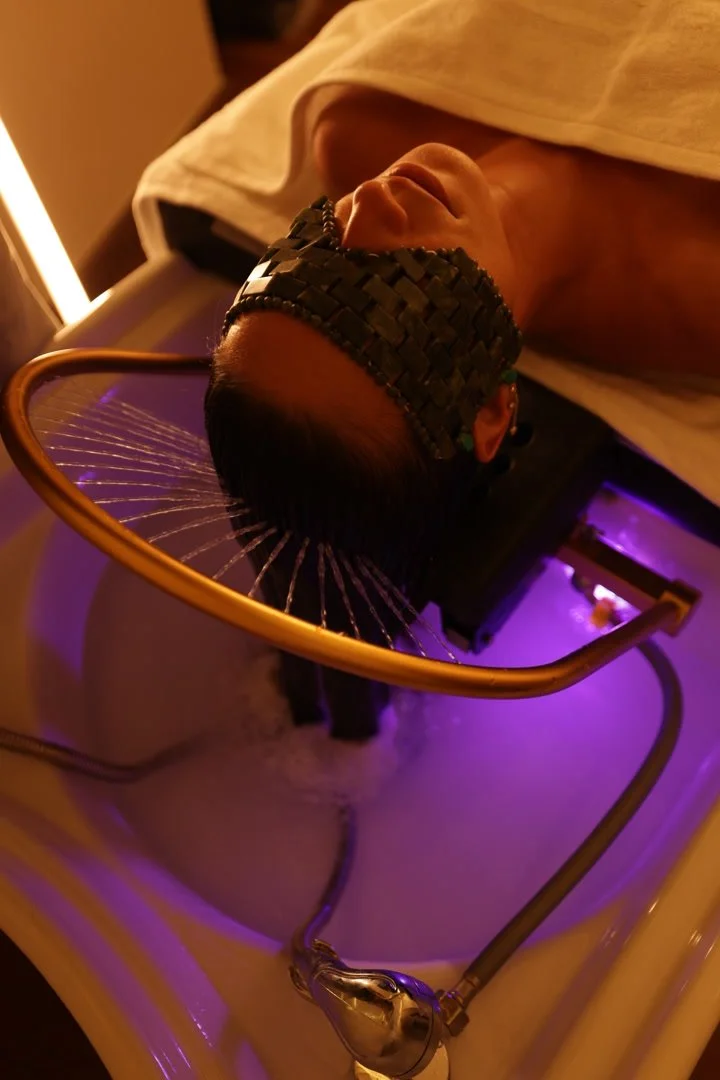 Japanese head spa luxury treatment in Heliopolis Cairo
