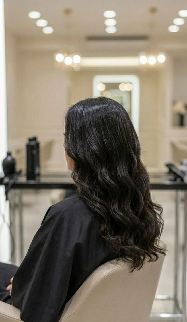 Hair cutting and coloring services at Bliss Spa Cairo