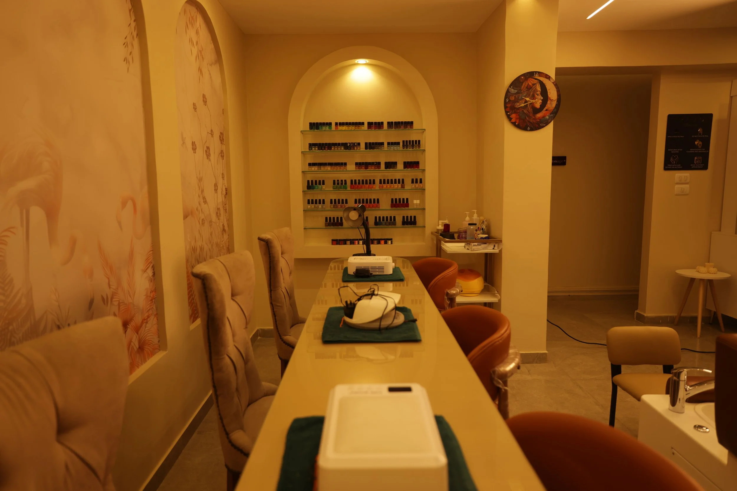 Premium pedicure and nail care women’s spa Cairo