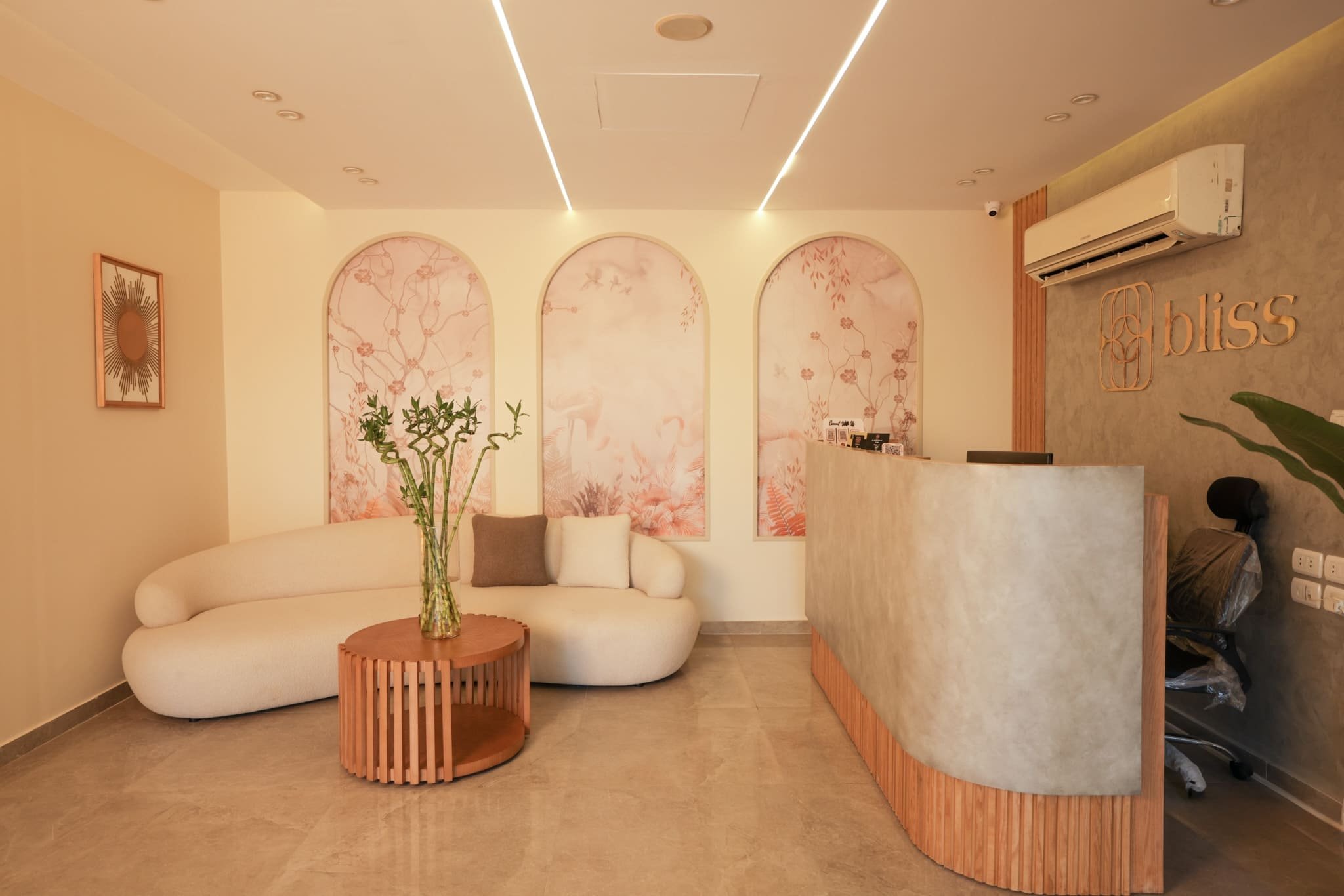 Luxory entrace design of Bliss Spa