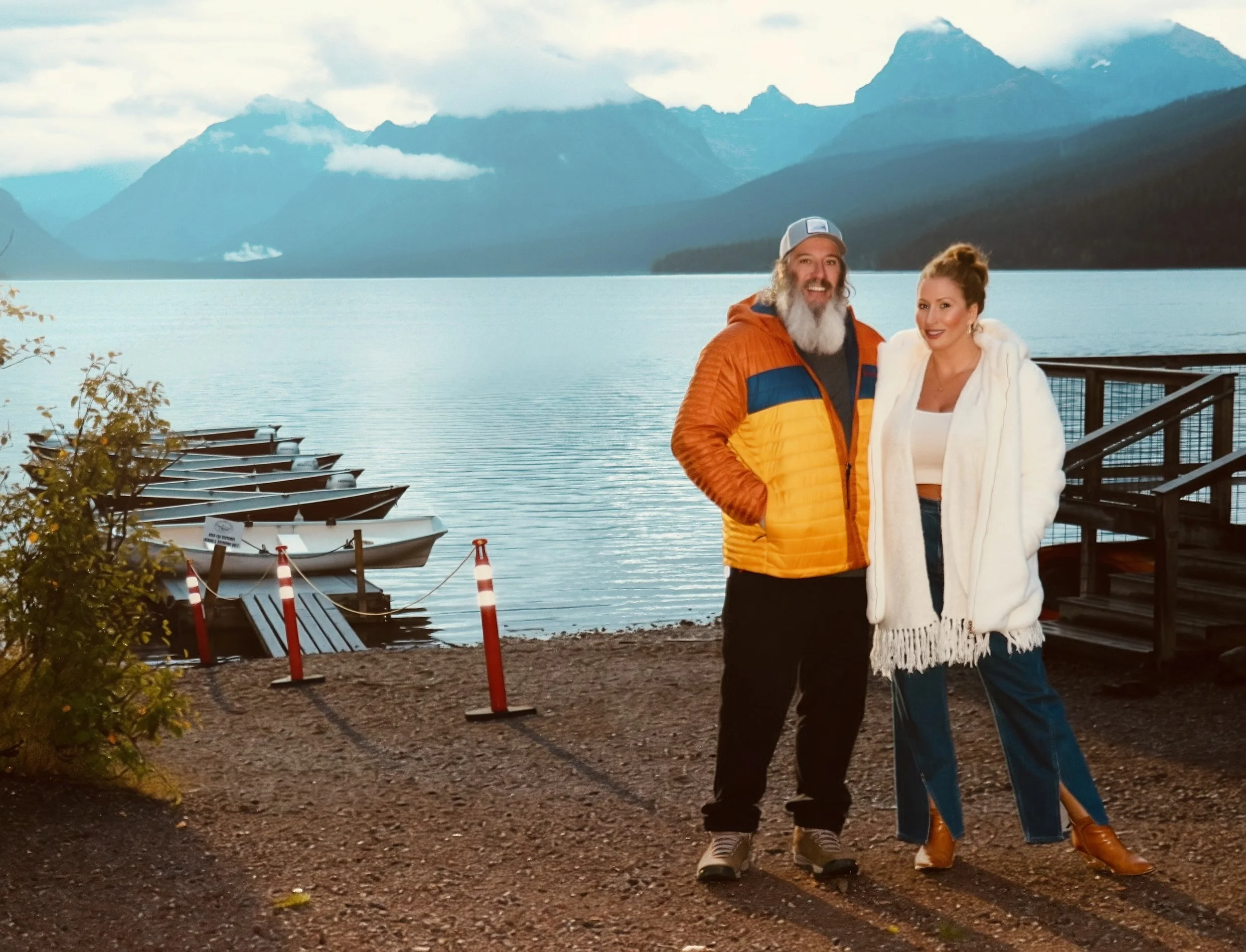 Herb and Corrie at Lake McDonald