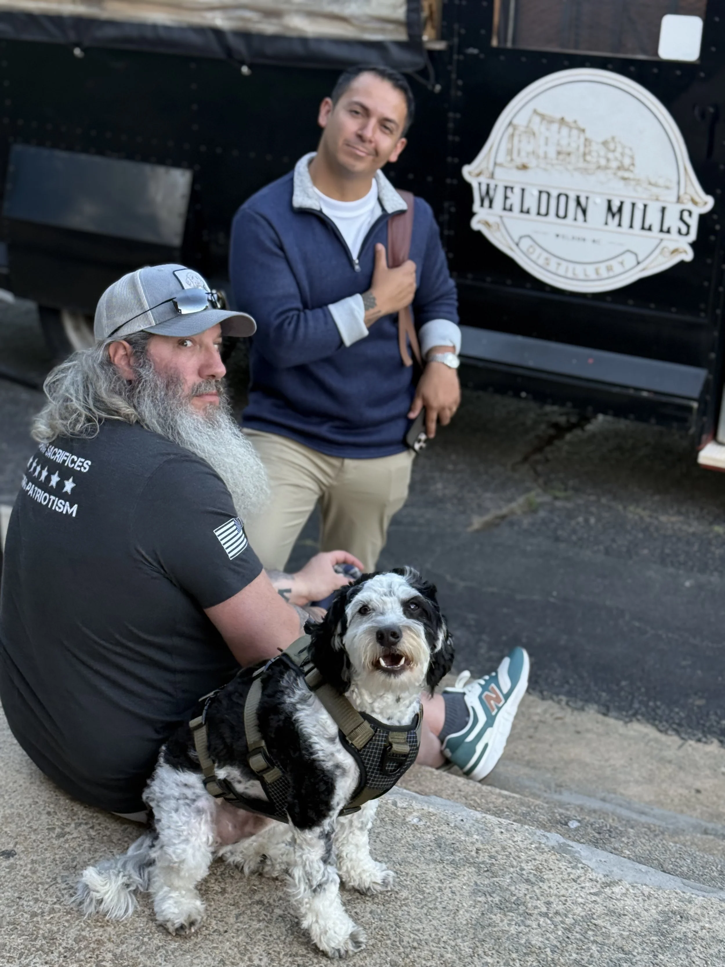 Content Creators and Freedom at Brand Activation for Weldon Mills