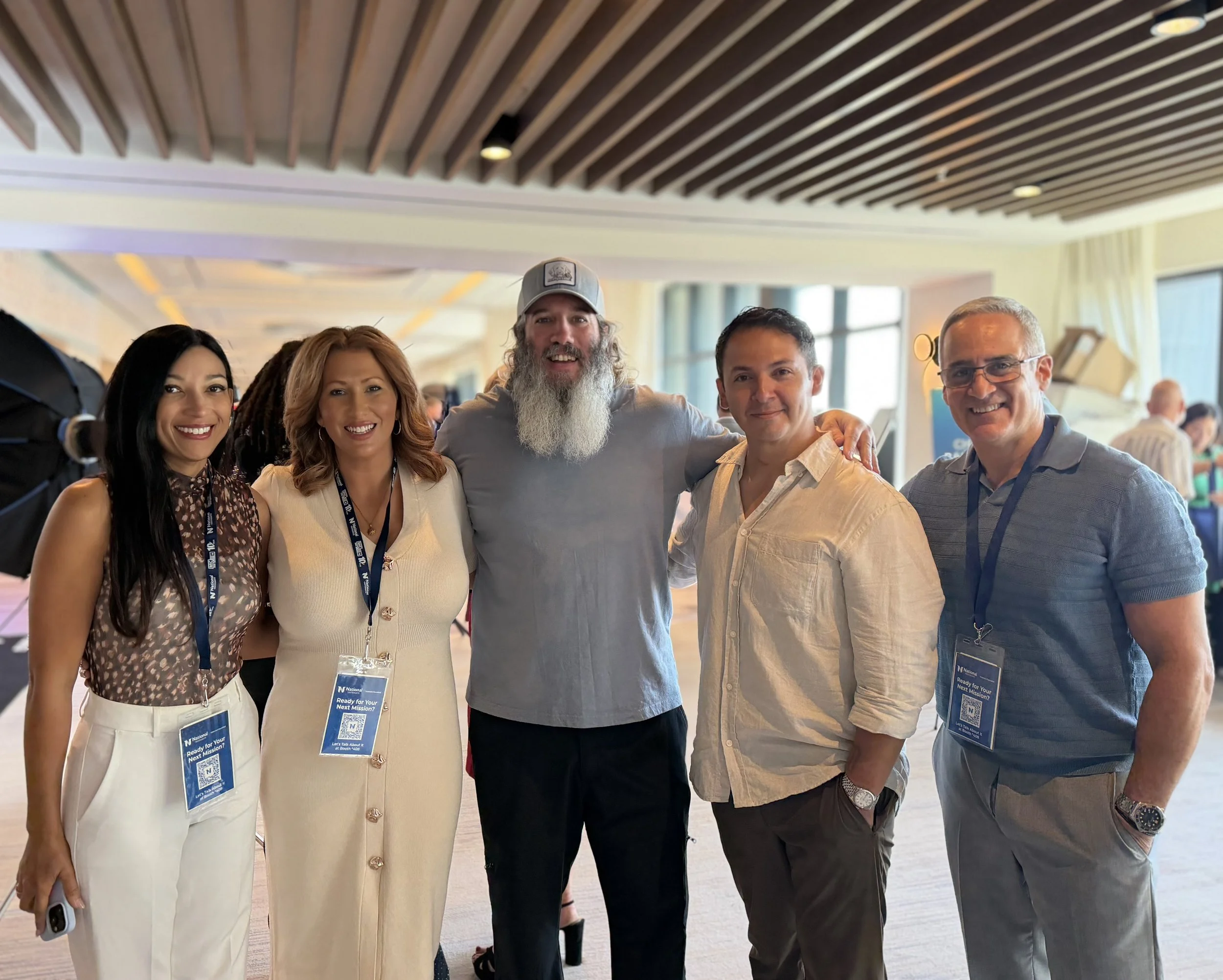 Stephanie Holman, Corrie, Herb, Viva la Vargas, and Ramon CZ Colon