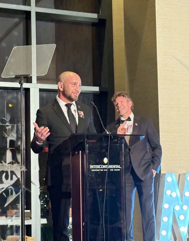 Liberty Speaks Speaker, Pasha Palanker delivers speech at MVP