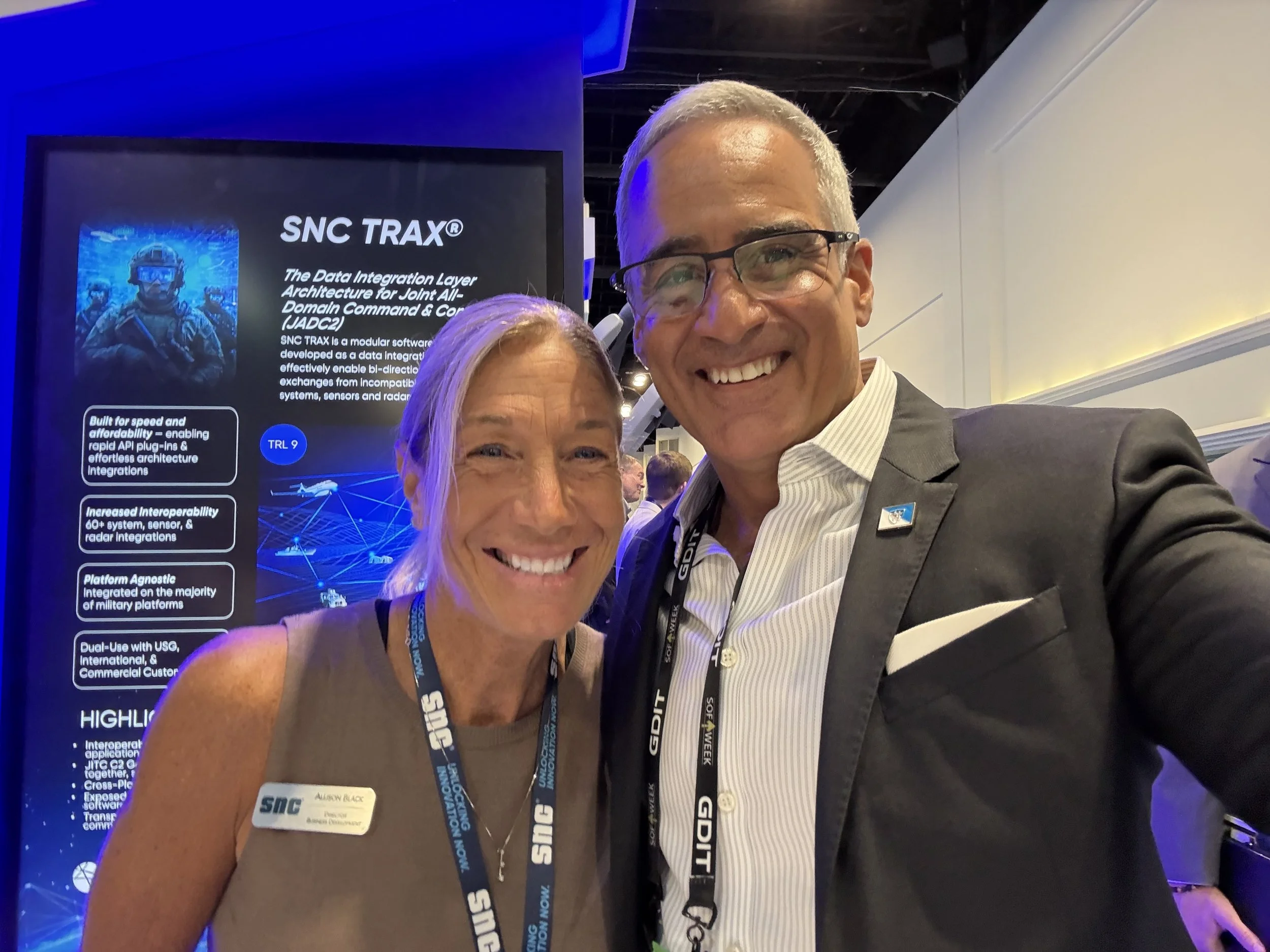 Liberty Speaks speakers' Allison Black and CZ Colon attending SOF Week 26' 