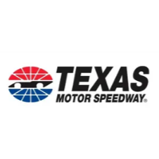 Texas Motor Speedway logo with a red and blue stylized circle and the words 'TEXAS MOTOR SPEEDWAY'