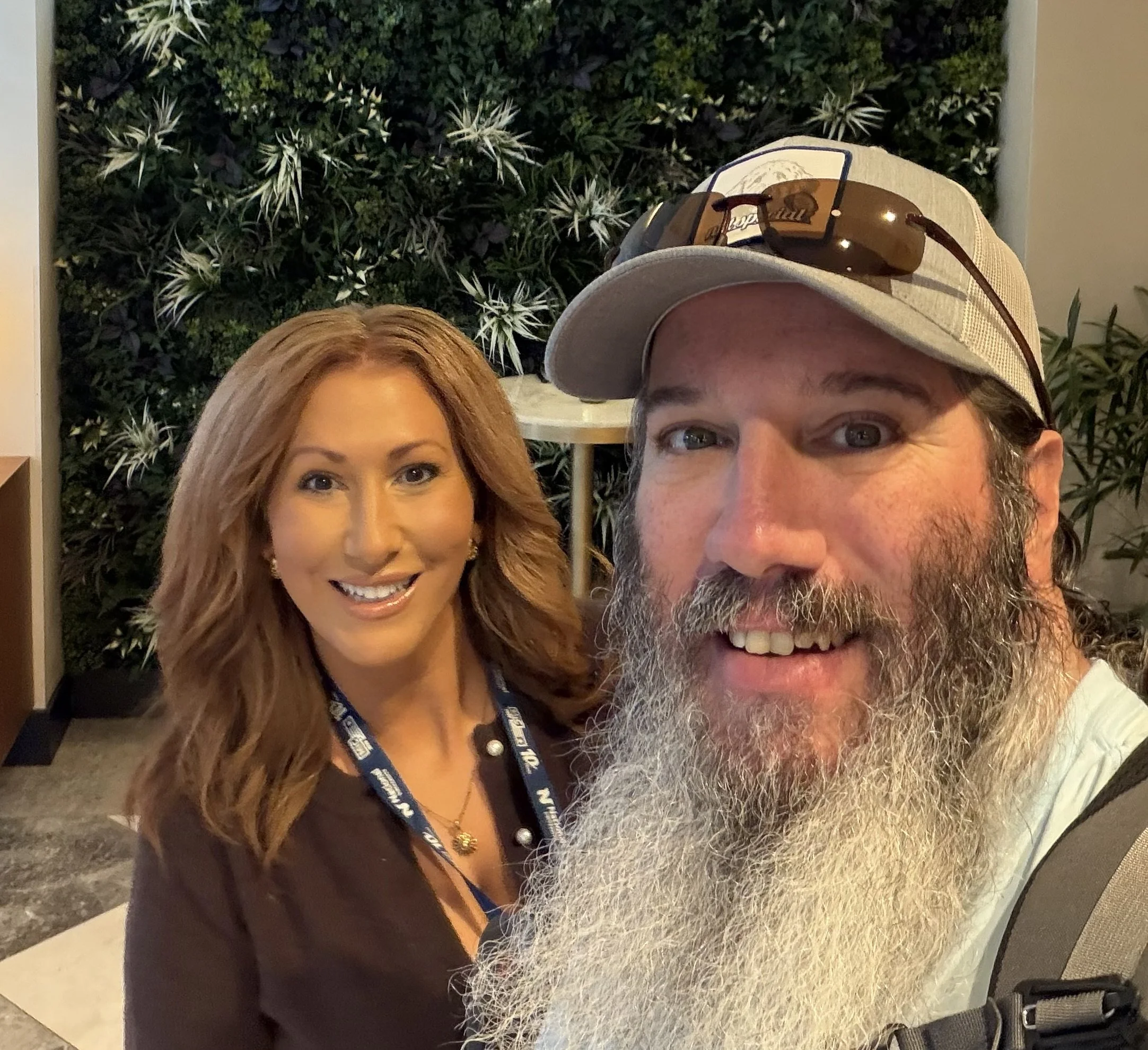 Herb amd Corrie Thompson at MIC talking brand partnership deals