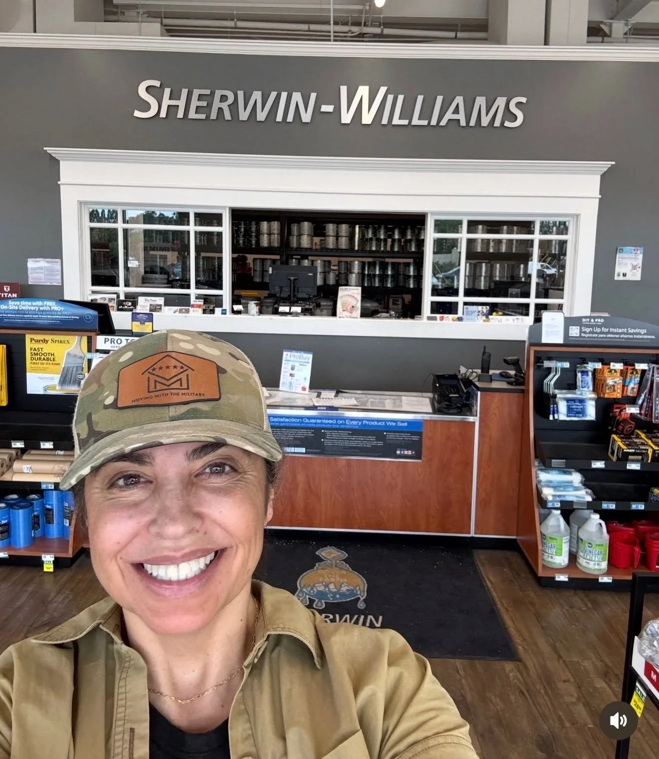 Maria Reed brand partnership with Sherwin Williams