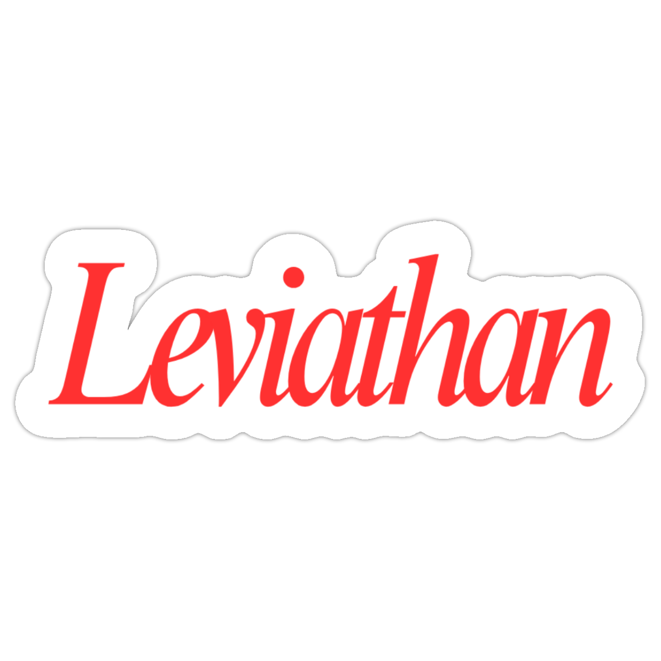 Leviathan Laptop Sticker