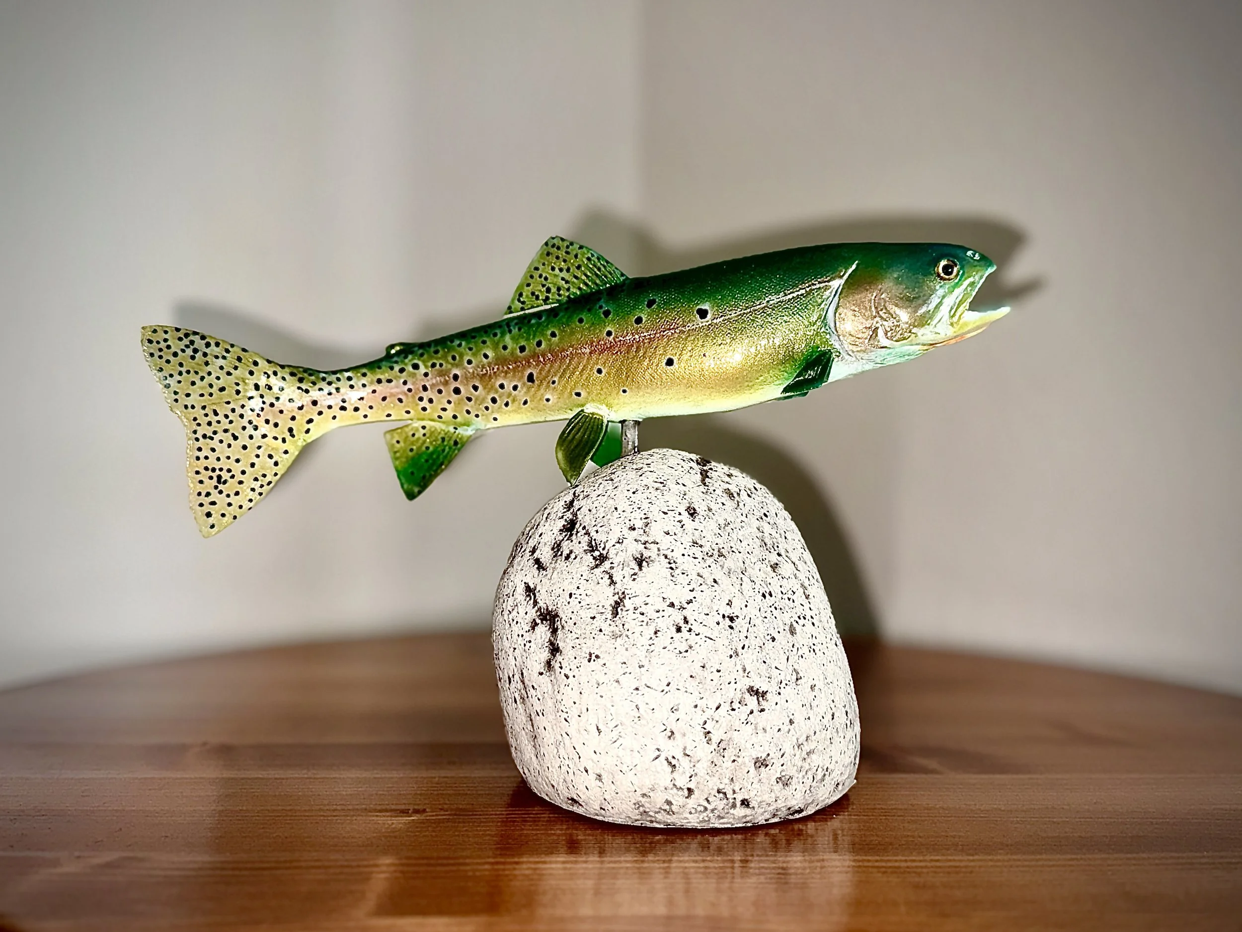 Yellowstone Cutthroat - 3D Pedestal Mount