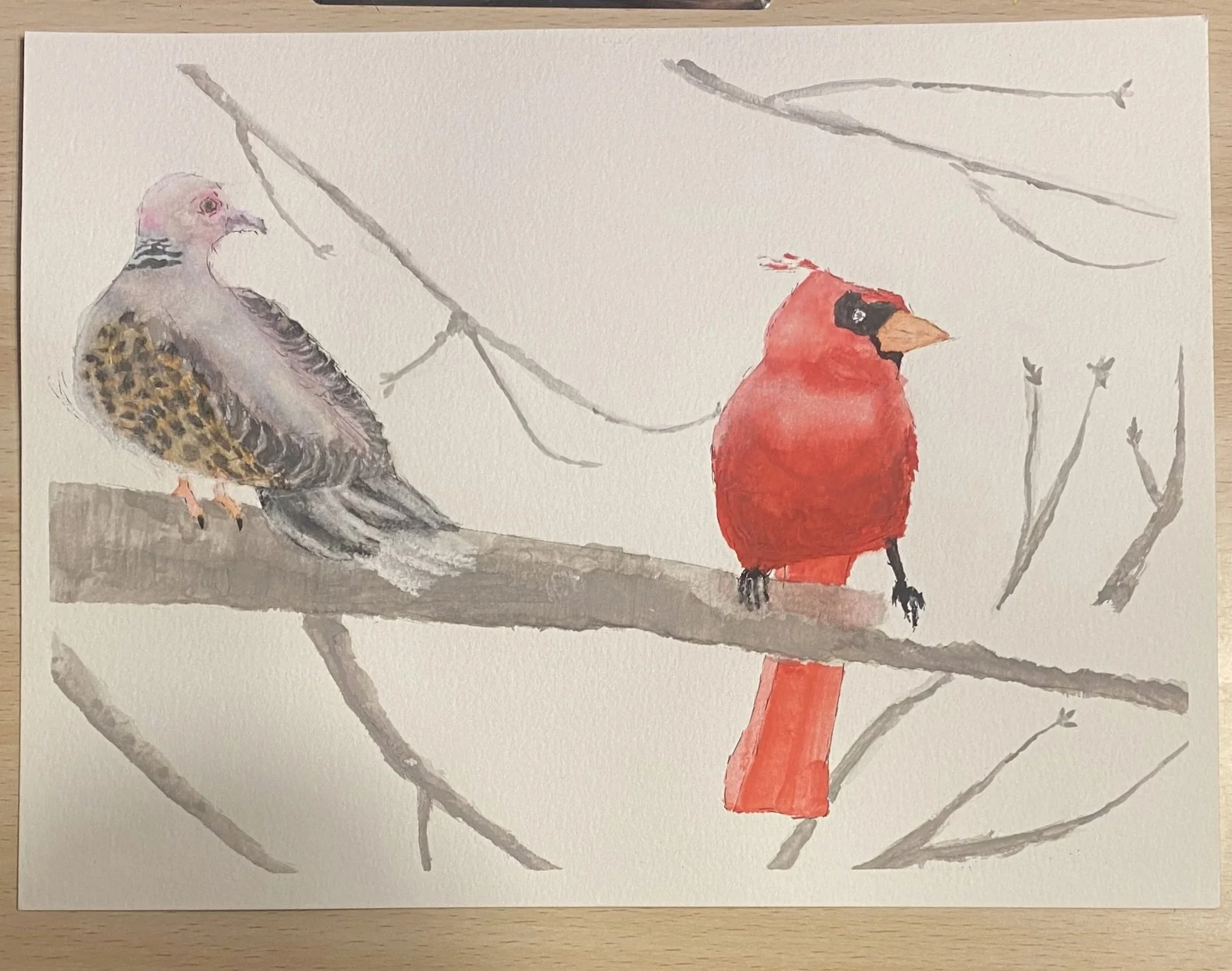 Untitled - 2025 - Watercolor on Paper